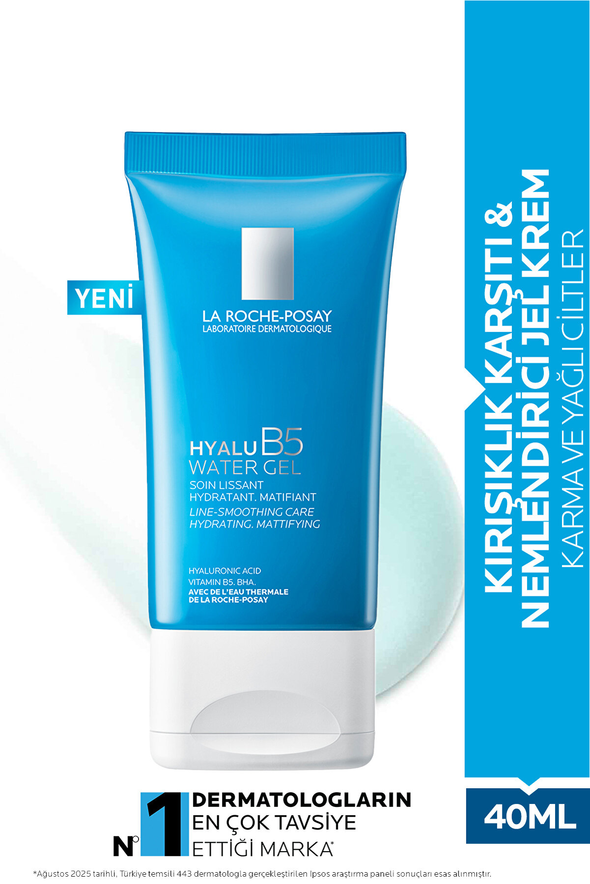 La Roche Posay Hyalu B5 Kırışıklık Karşıtı Nemlendirici Jel Krem 40ml