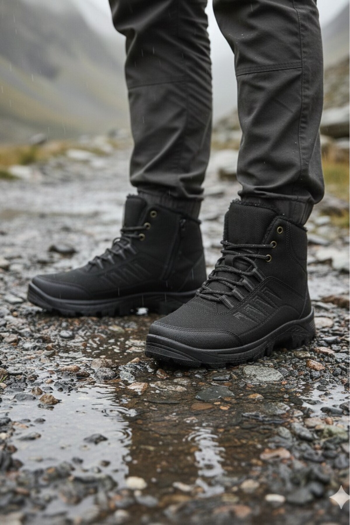 Endurstep Kışlık Ortopedik Taban İçi Kürklü Outdoor Botu