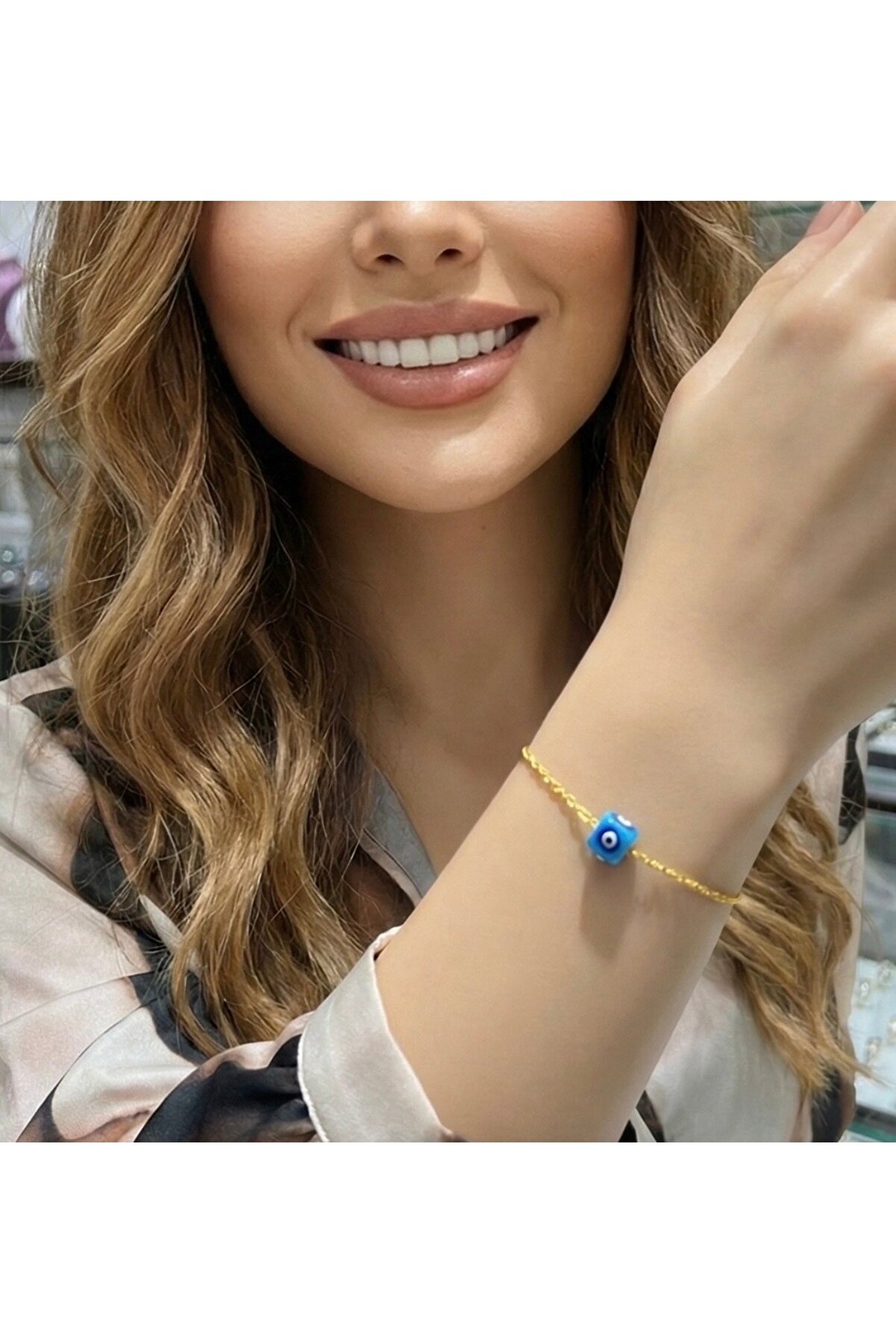 Aytekgold 14 Ayar Altın Halat Bileklik