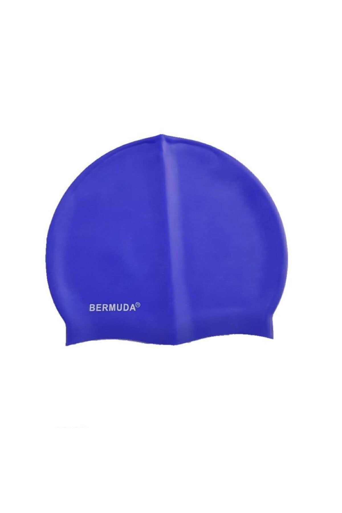 BERMUDA Silikon Bone Yüzme Yüzücü Bonesi Deniz Havuz Için Elastik Yüzme Şapkası Sılıcone Swım Cap
