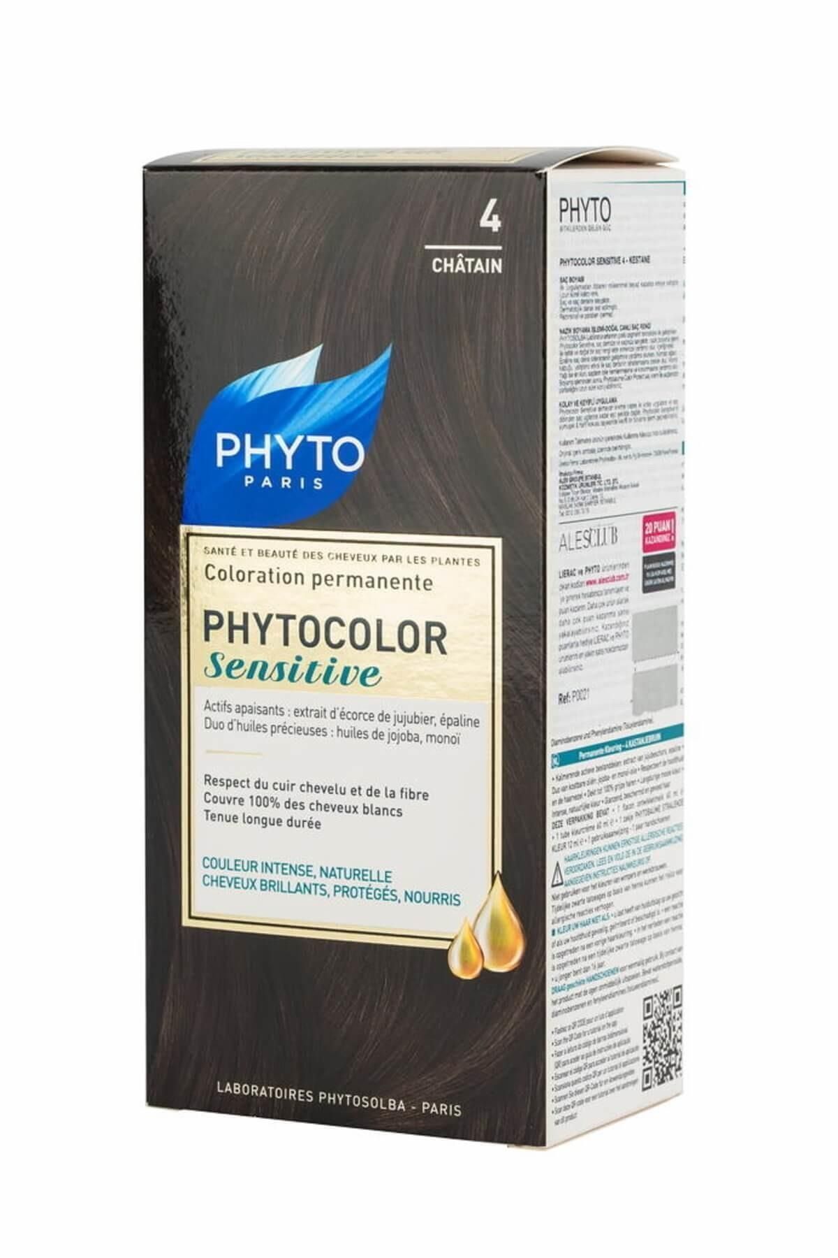 Phyto Kestane Color Sensitive Saç Boyası 4