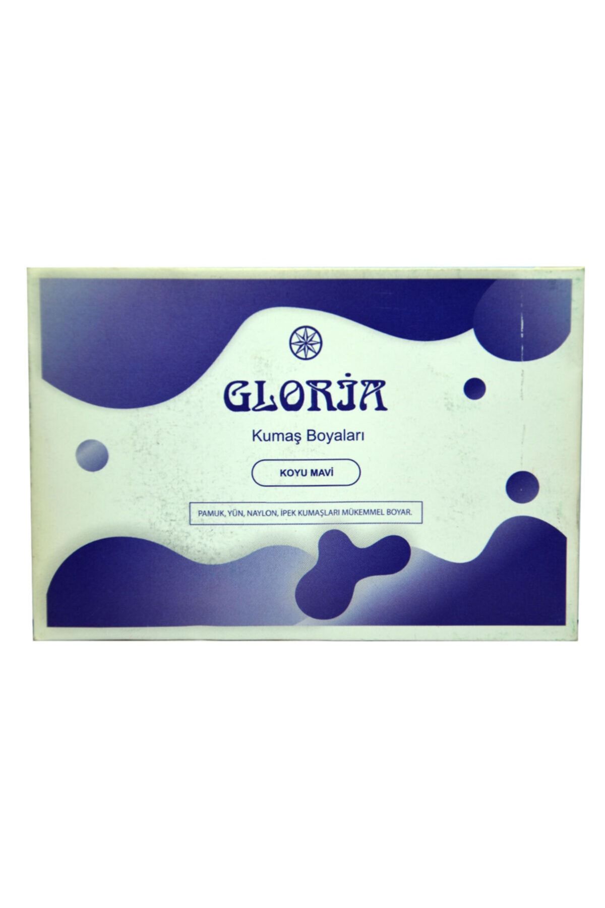 Gloria Koyu Mavi Kumaş Boyası  10 gr