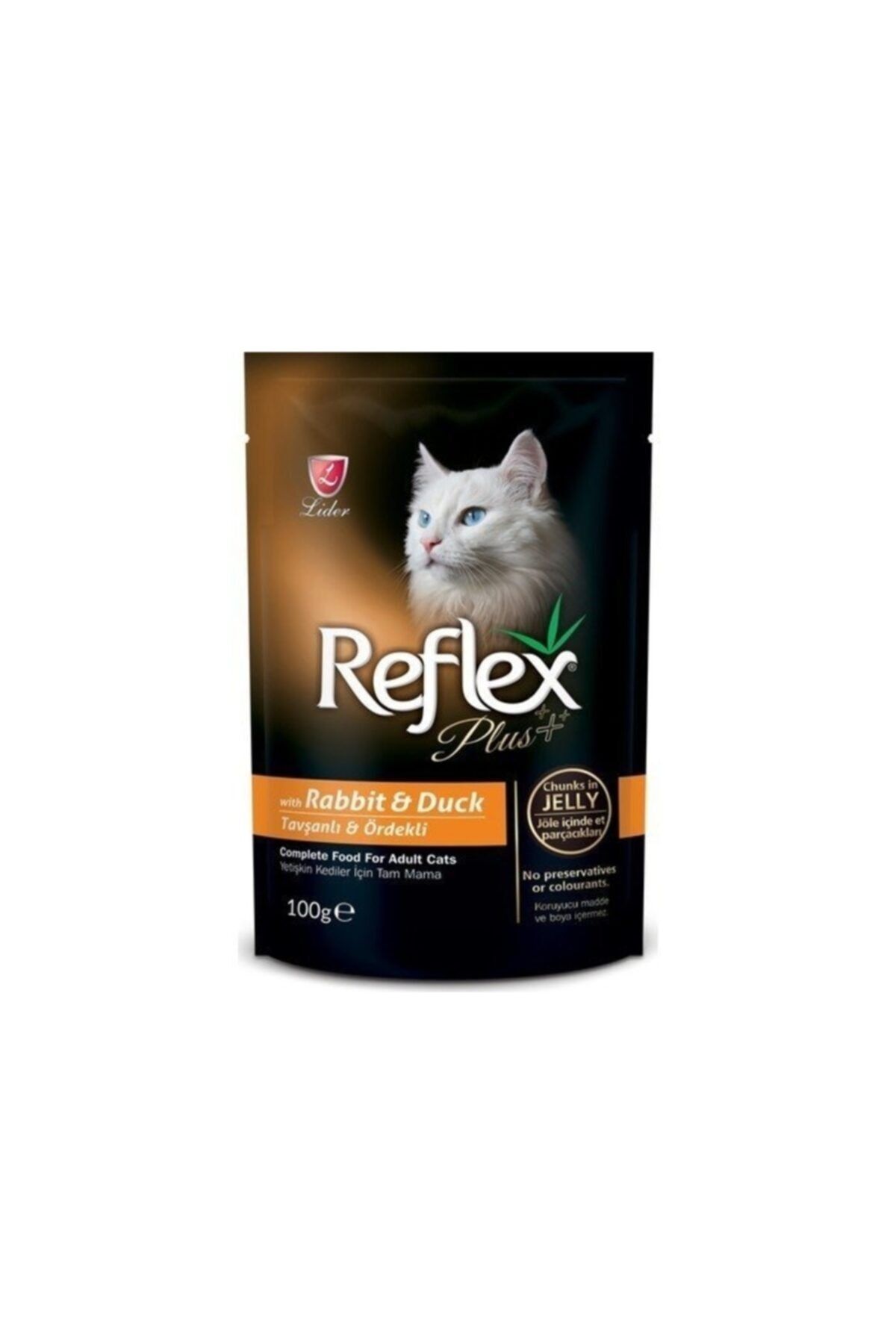 Reflex Plus Tavşan Ve Ördek Etli Kedi Konserve Maması 100gr