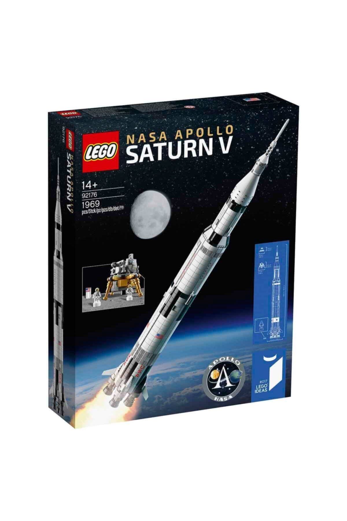 LEGO ® NASA 92176 Apollo Saturn V İnşa Seti
