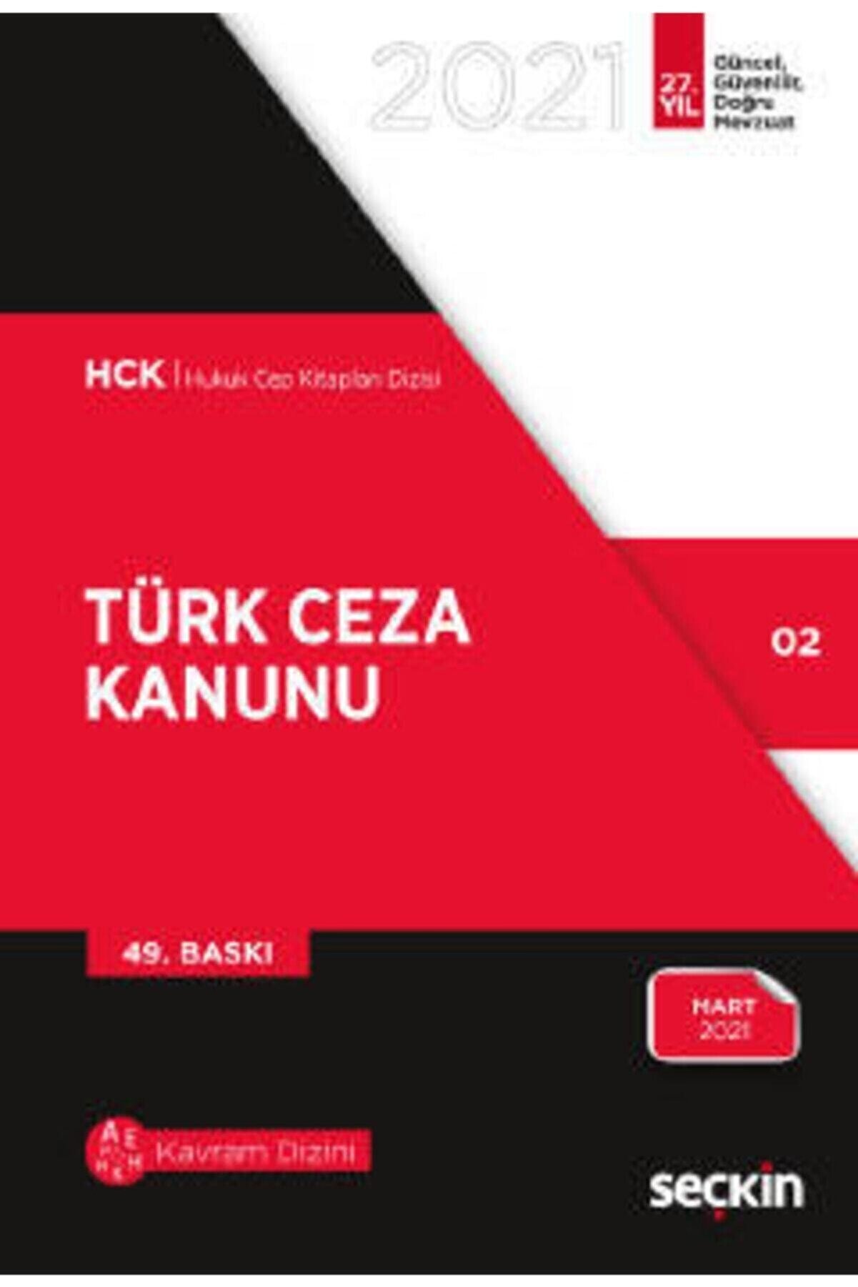 Seçkin Yayınları Türk Ceza Kanunu 2021