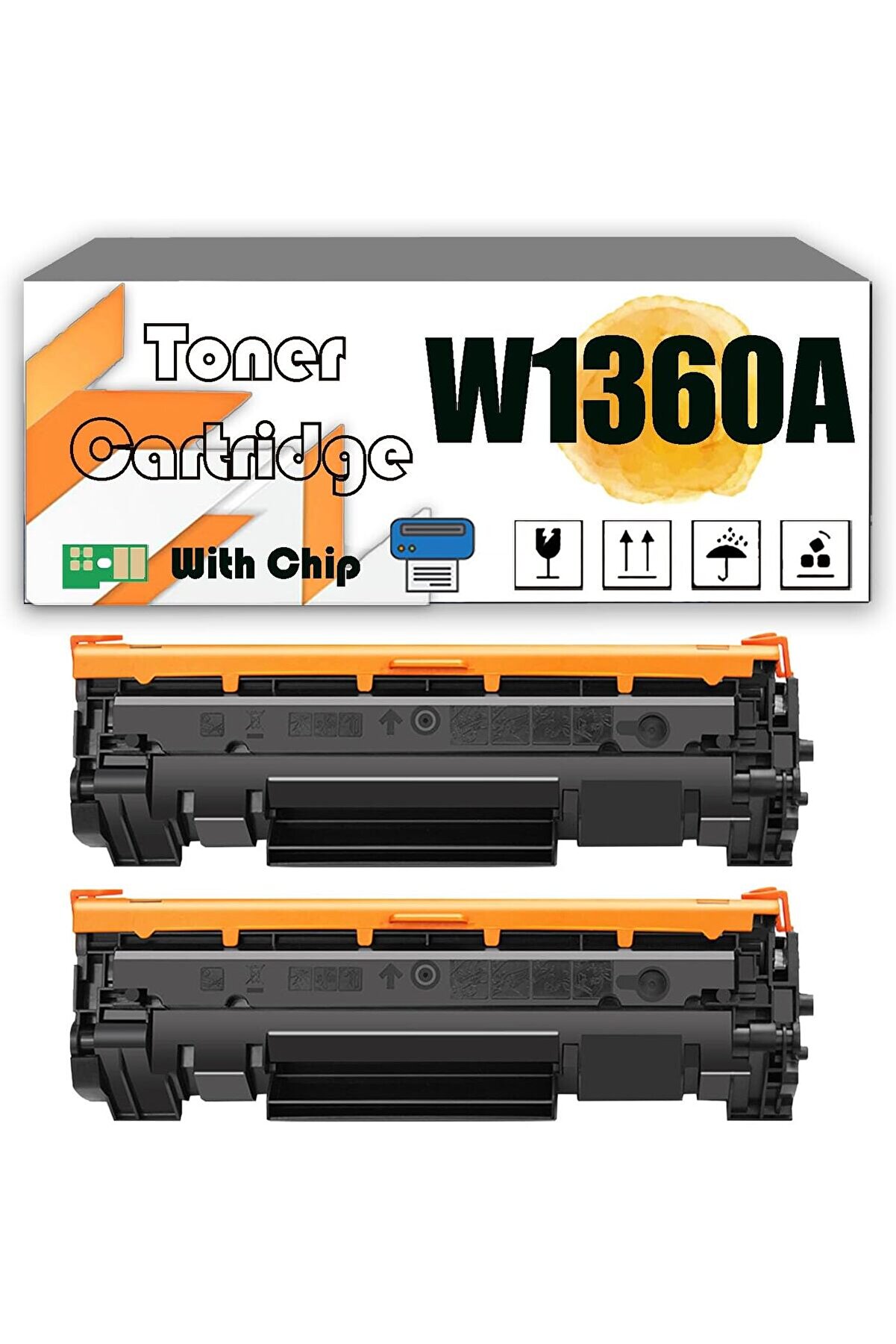 HP 136A High-Yield Black Toner for M211DW, M236SDW Printers - 1,400 Pages