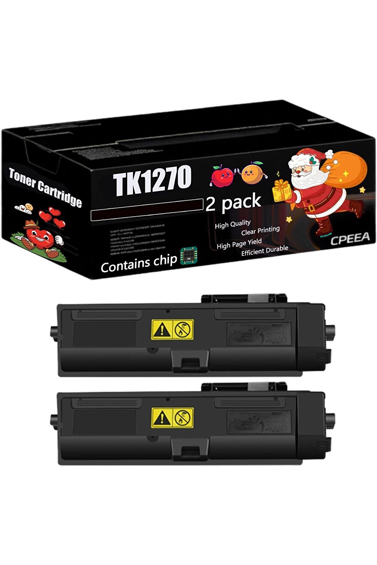 Kyocera TK1270 Toner Cartridge - 2 Pack for MA4000x Series Printers