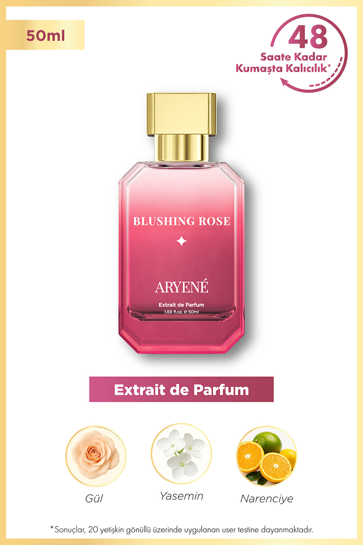 Aryene Blushing Rose Début – Enerjik Çiçeksi Meyveli Kadın Parfümü