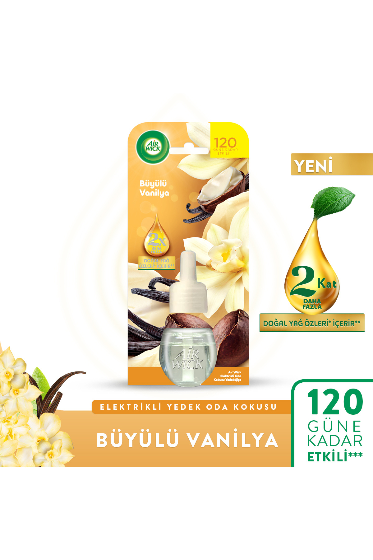 Air Wick Büyülü Vanilya Elektrikli Oda Kokusu Yedek Şişesi