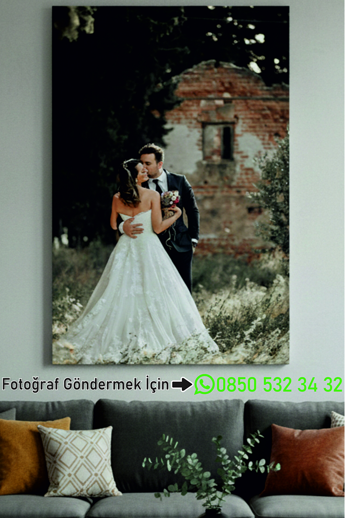 Kişiye Özel Fotoğraflı Dijital Baskı Kanvas Tablo - tablokanvas