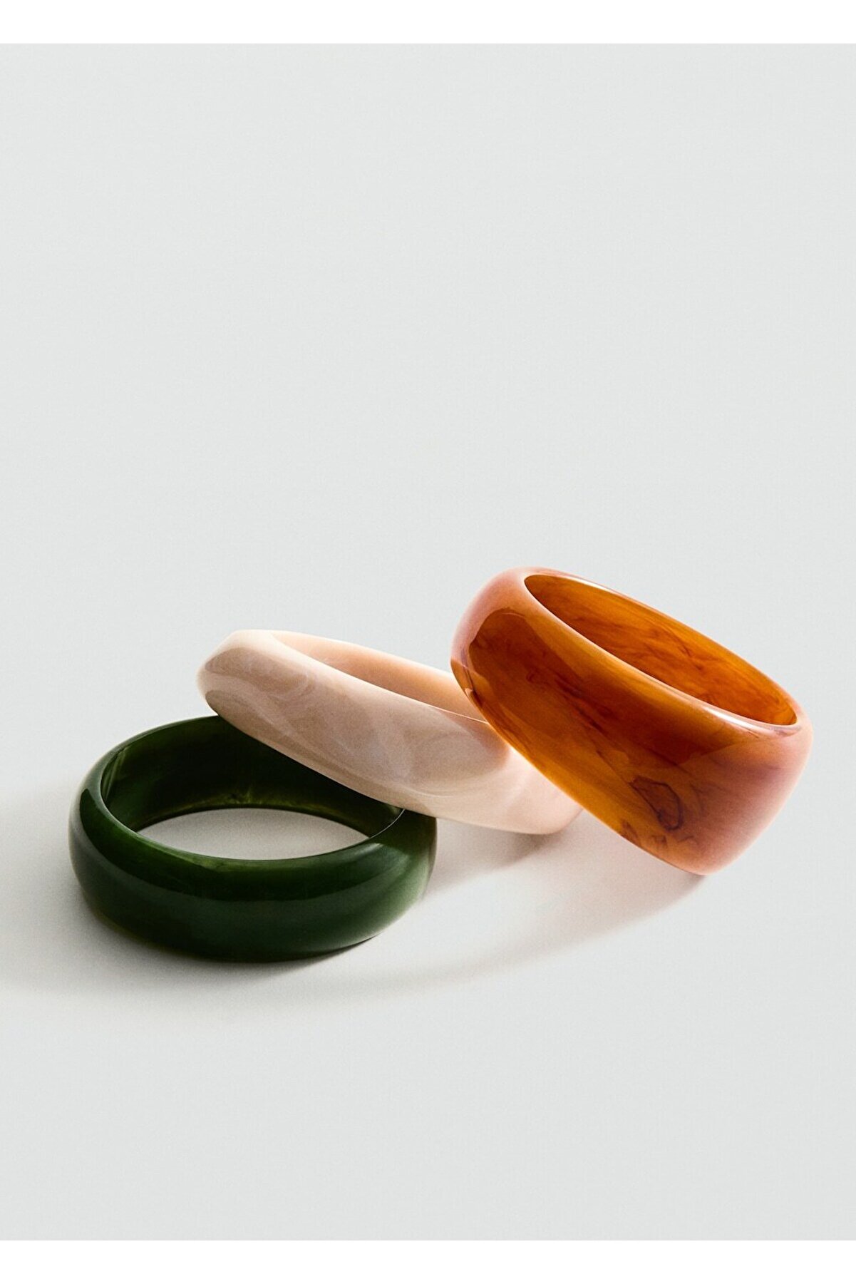 MANGO 3'lü Hacimli Kombine Maksi Bilezik Seti | ₺1299.99