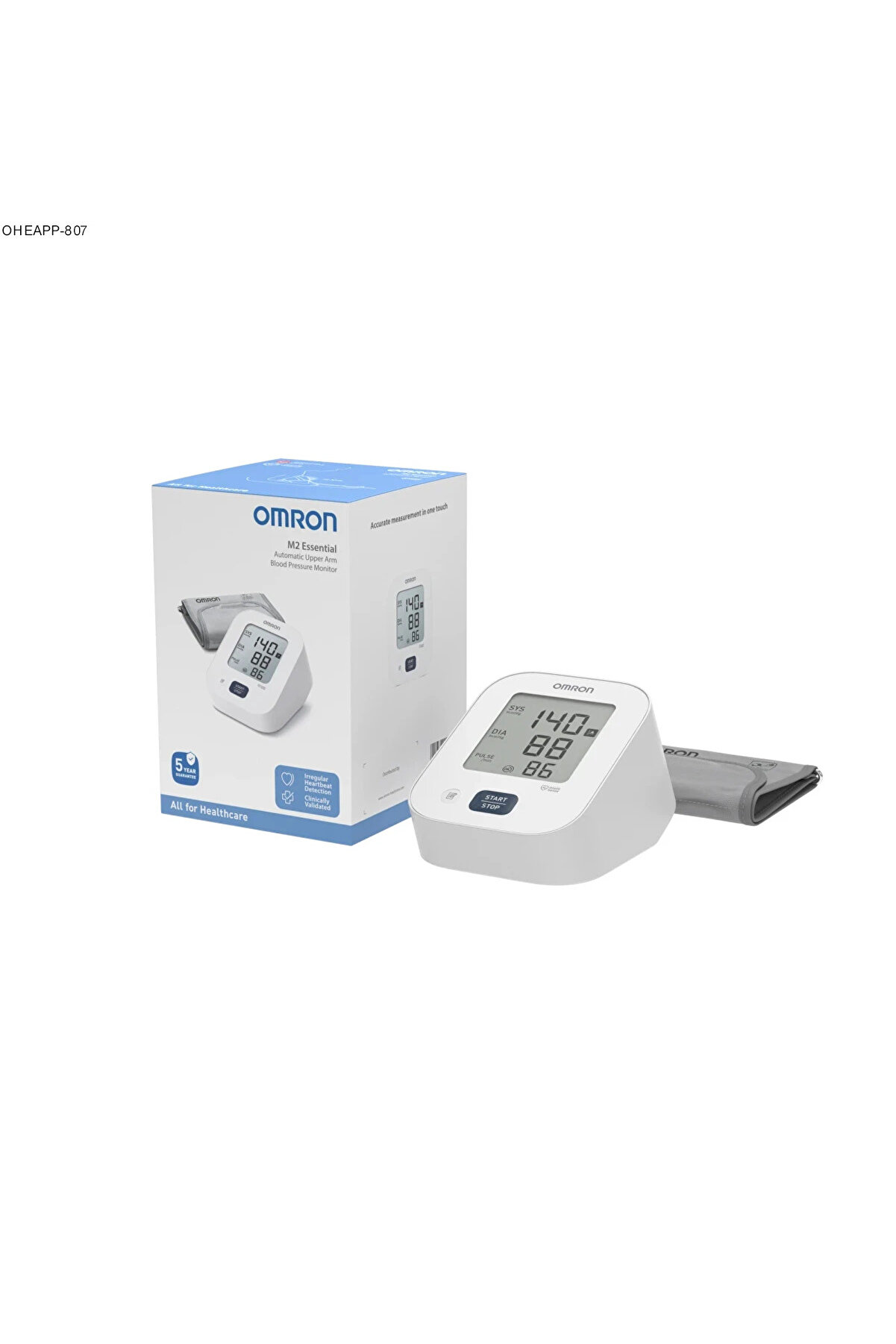 Omron M2 Essential Basic HEM-7188-E Koldan Ölçer Hafızalı Tansiyon Aleti