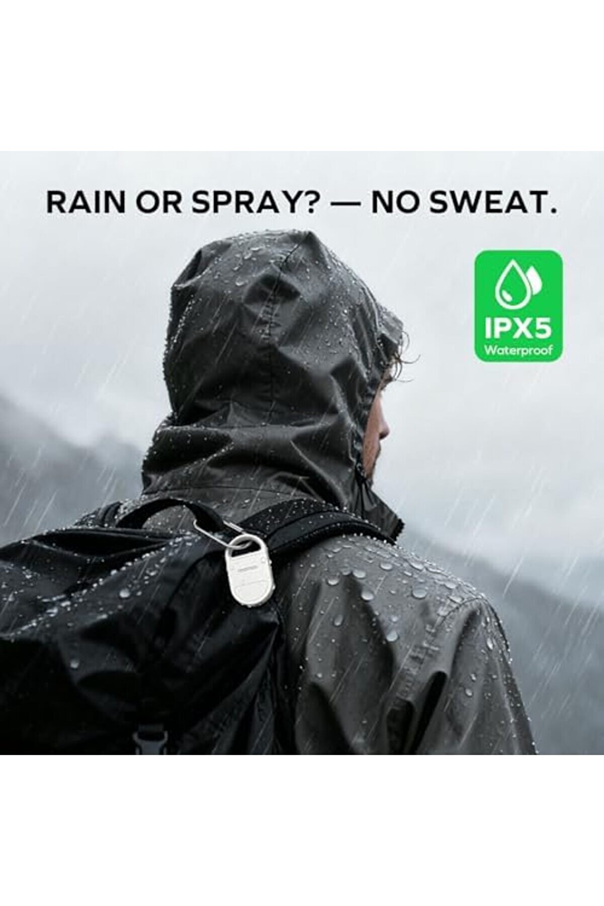 Yıldızan Newshpings BR17W PinBuzz Şarj Edilebilir Kişisel Alarm ve Konum Belirleyici