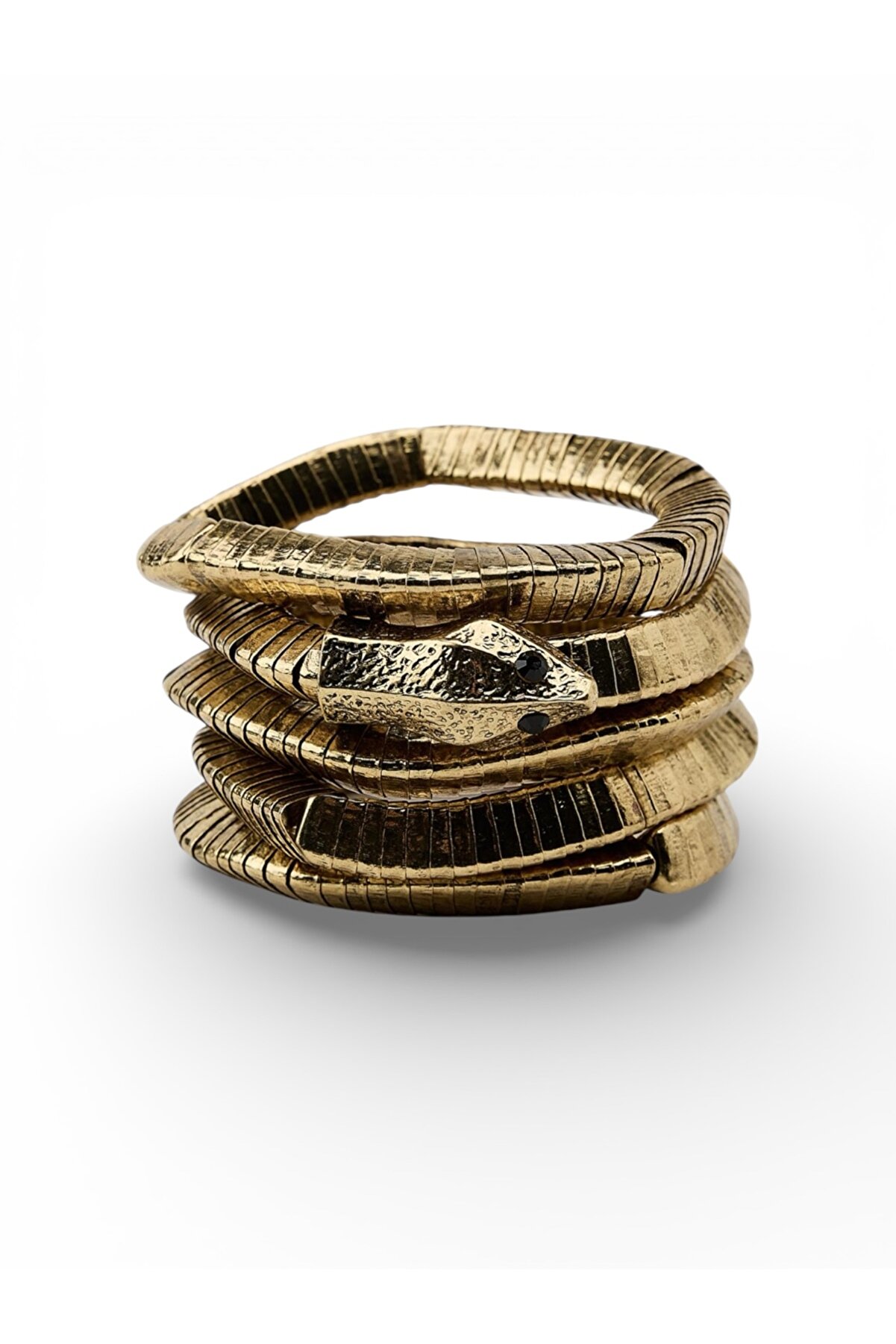 Bo Takı ve Aksesuar Yılan 5-Li Bronz Bileklik Seti