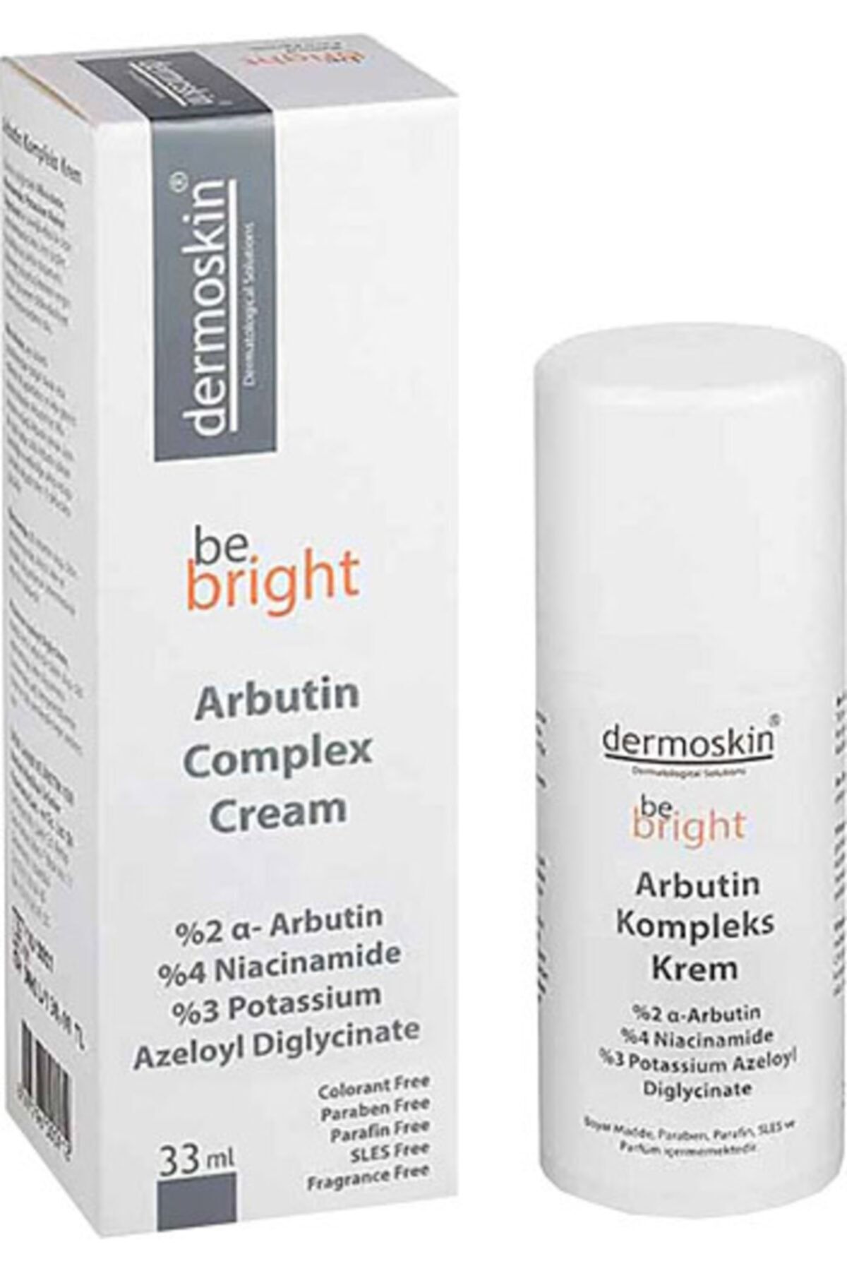 Dermoskin Be Bright Arbutin Complex Krem 33 ml