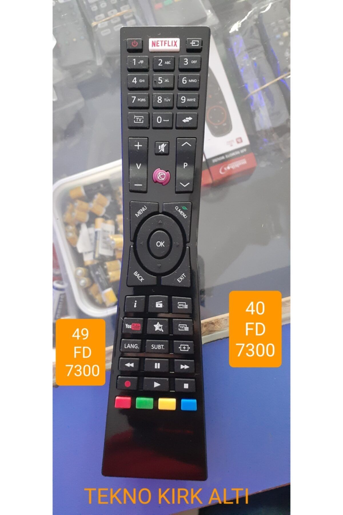 VESTEL 49 Fd 7300, 40 Fd 7300, Smart,hd Televizyon Kumanda