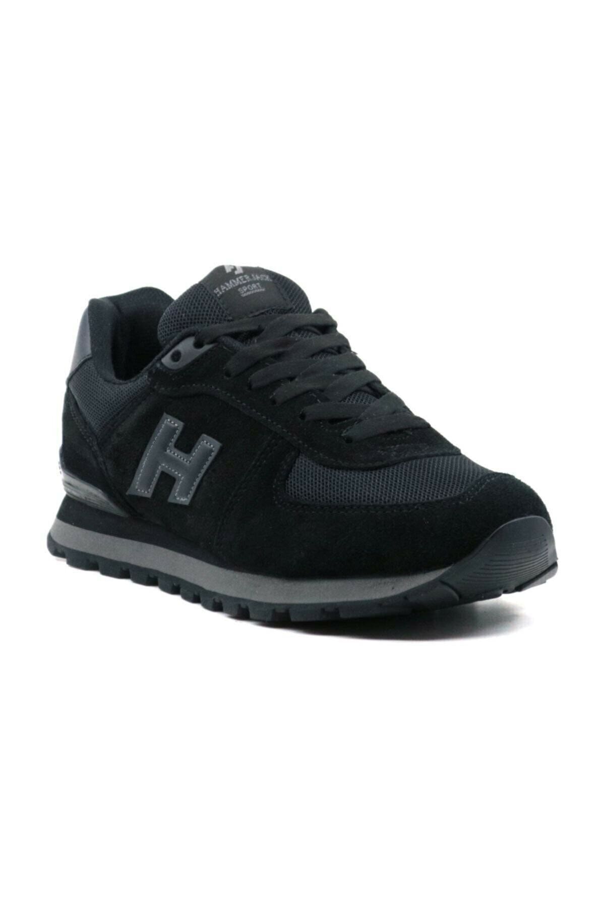 Hammer Jack Unısex Rahat Lifestyle Sneaker Spor Ayakkabı Siyah Füme 19250