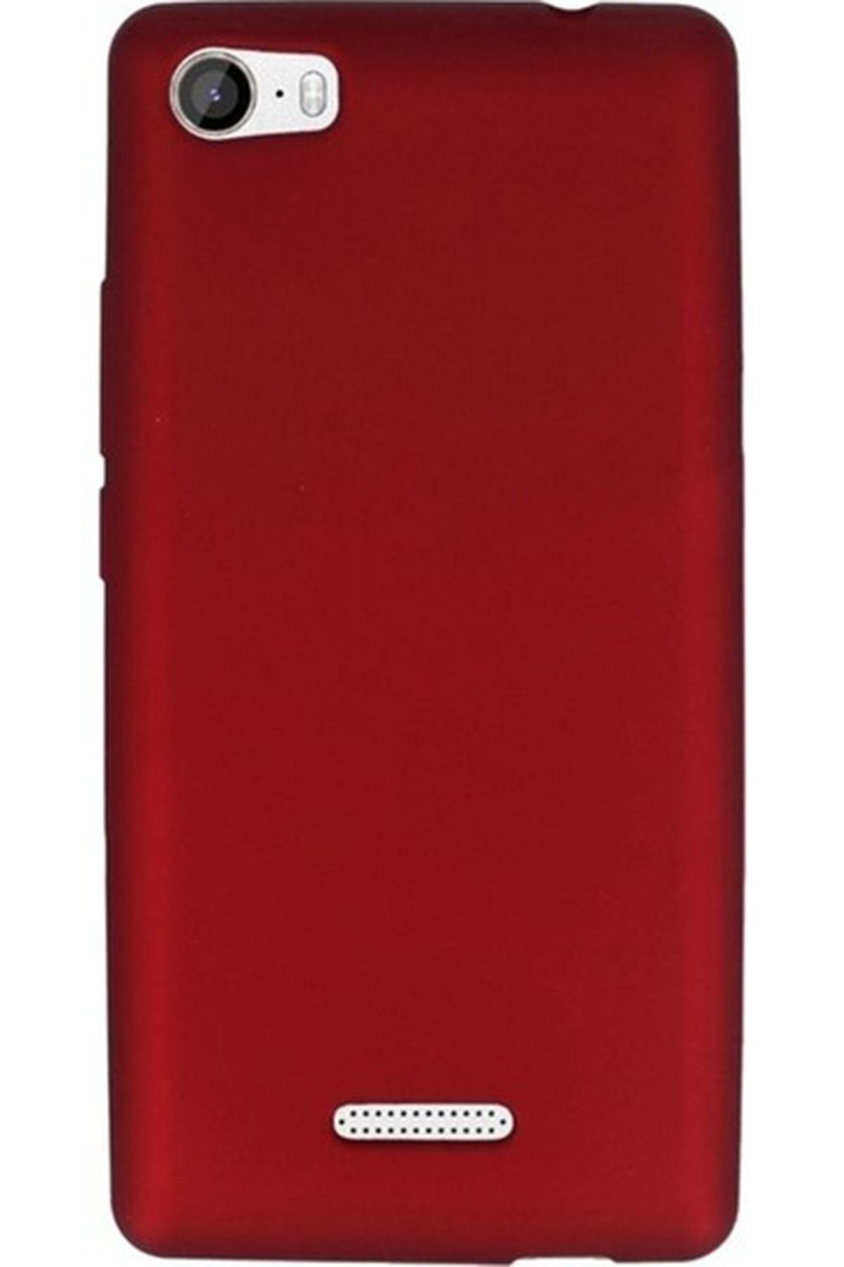 Casper Via M1 Uyumlu Kılıf Premier Renkli Esnek Silikon Kırmızı