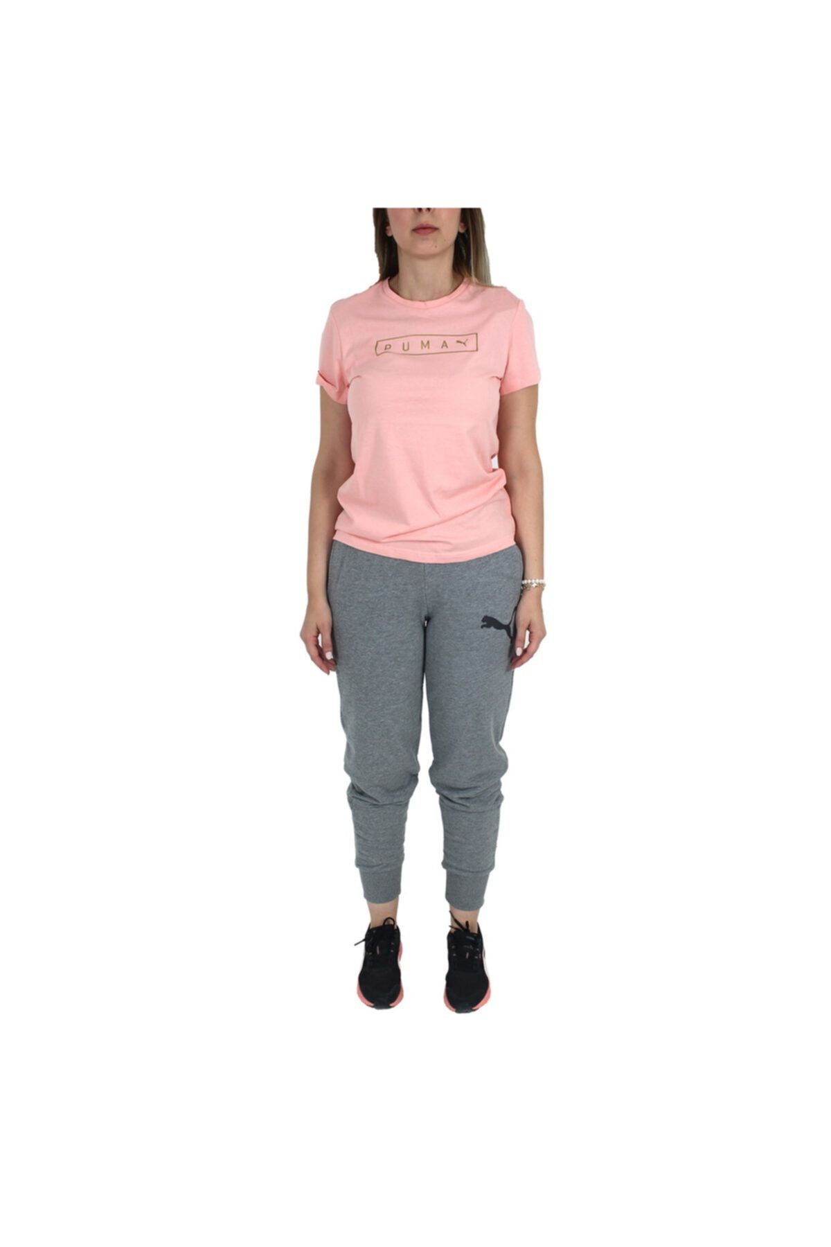 Puma 67155701 Bppo-003053 Blank Base Women"s Tee Kadın T-shirts