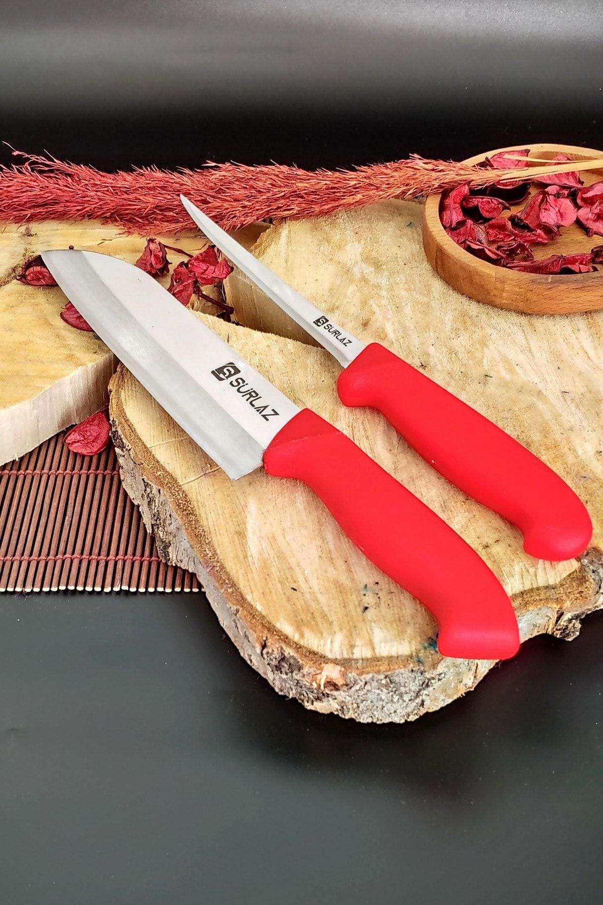 SürLaz Sürmene Nakiri Şef Bıçağı+ Fileto Bıçağı