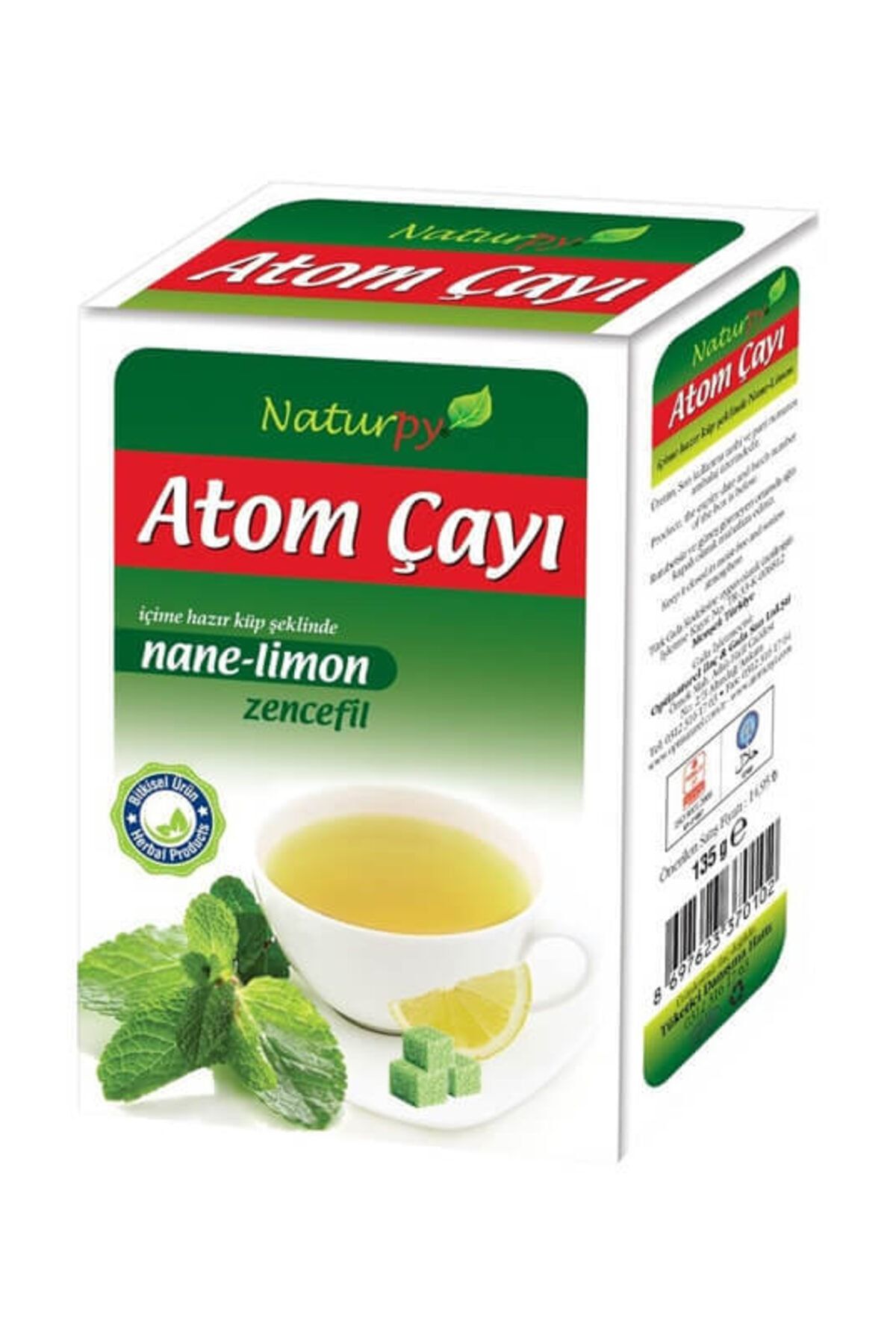 Naturpy Nane Limon Zencefil Kış Çayı 135 gr