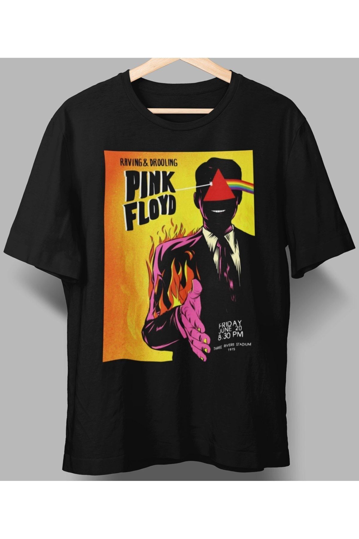 playbackmoda rock poster Pink Floyd  dizayn tasarım baskılı tişört