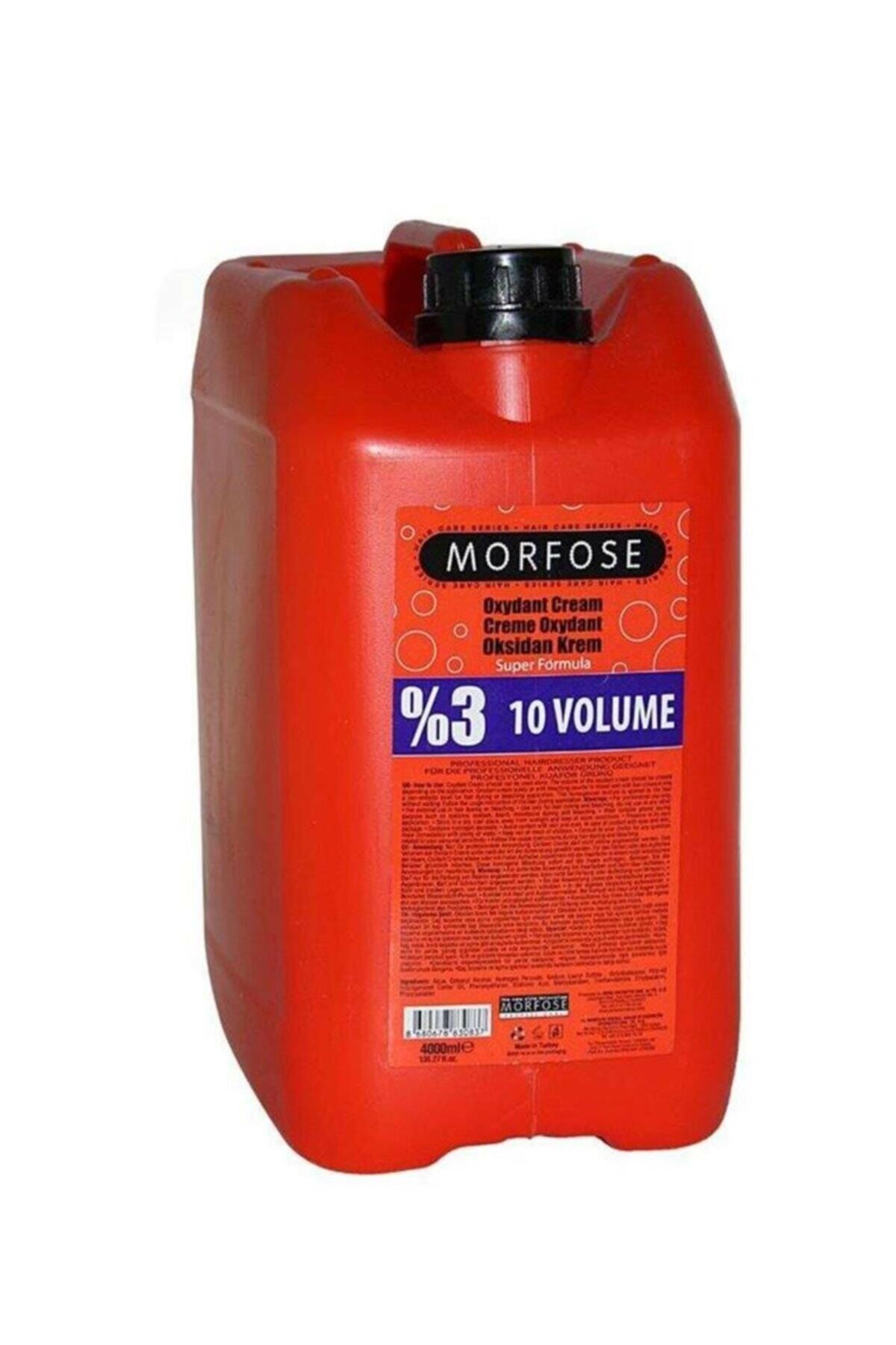 Morfose %3 10 Volume Oksidan Krem 4000 ml