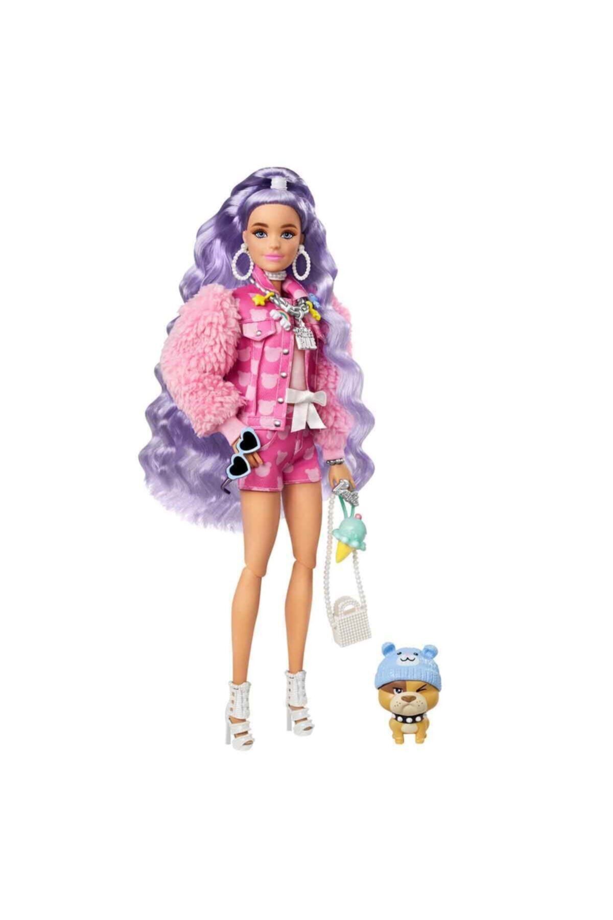 Barbie Extra Teddy Bear Ceket Ve Şortlu Yavru Köpek Ile Gxf08