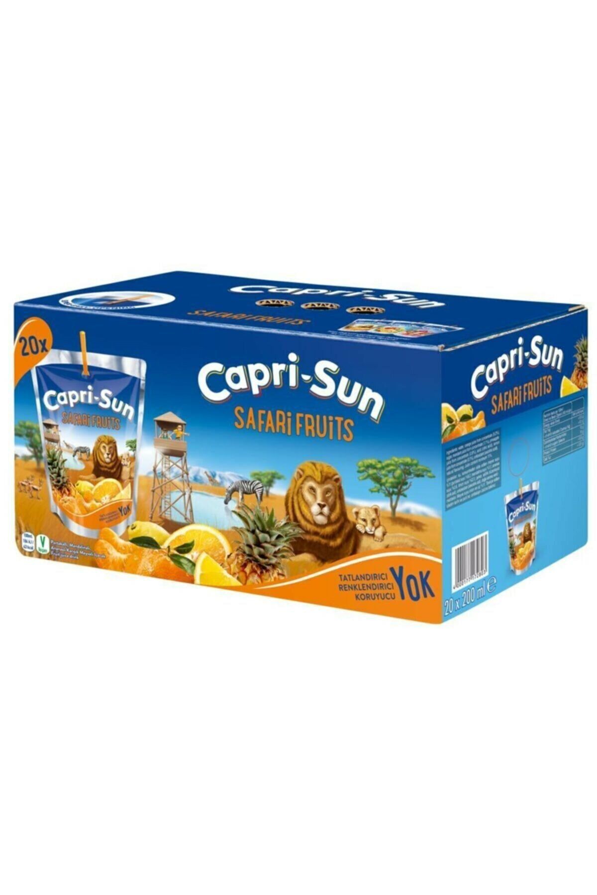 Capri - Sun Capri Sun Safari Fruits 200 ml X 20 Adet