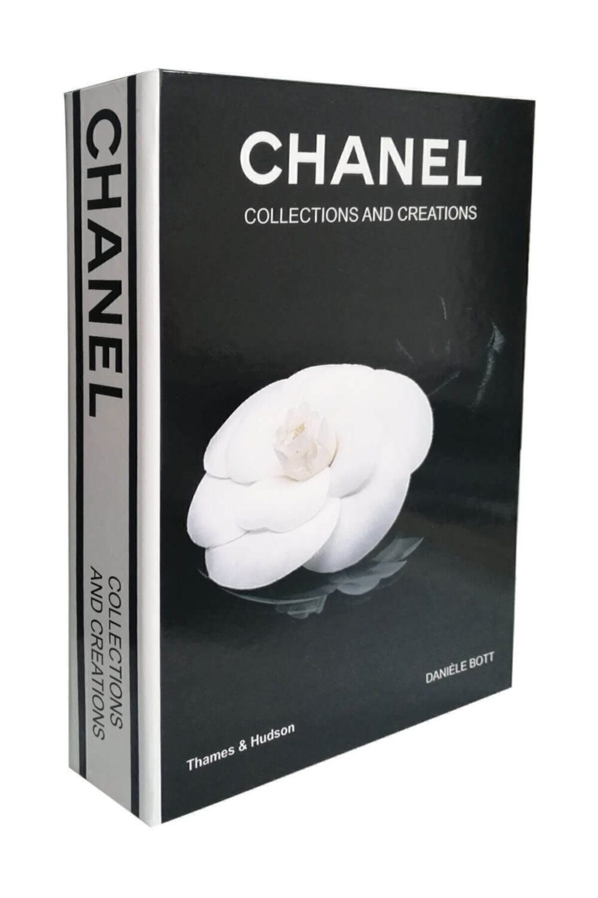 Genel Markalar Siyah Chanel Collections And Creations Dekoratif Kutu Boyut:27x19x4 Cm