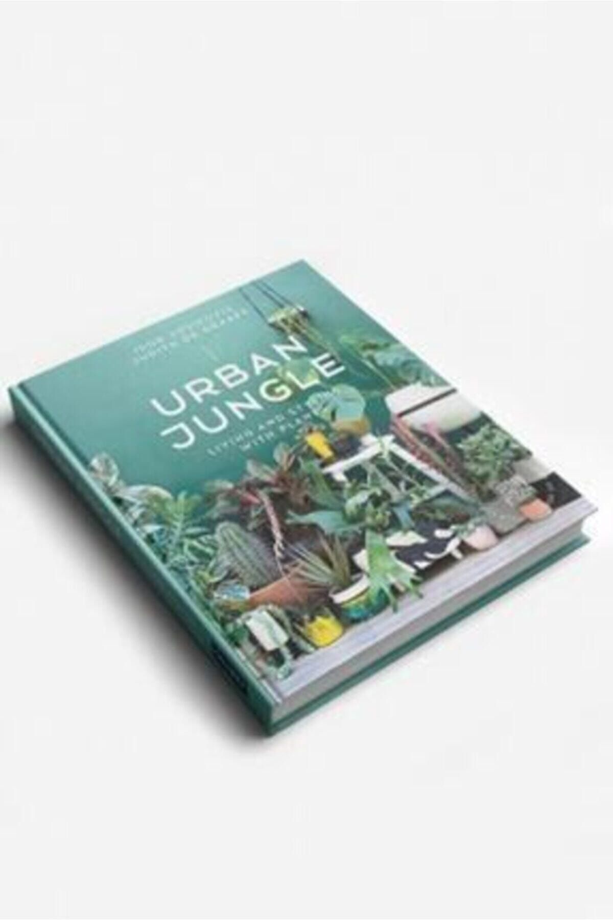 DE HOME Urban Jungle Dekoratif Kitap Kutu-yeşil