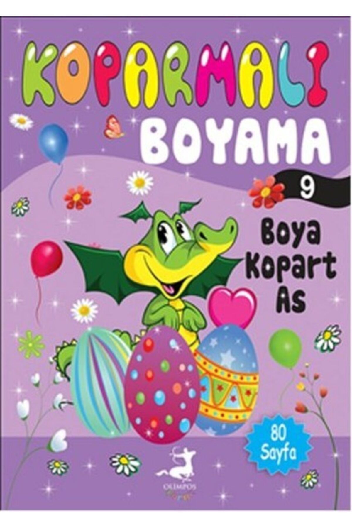 Olimpos Yayınları Koparmalı Boyama-9 - - Kolektif Kitabı