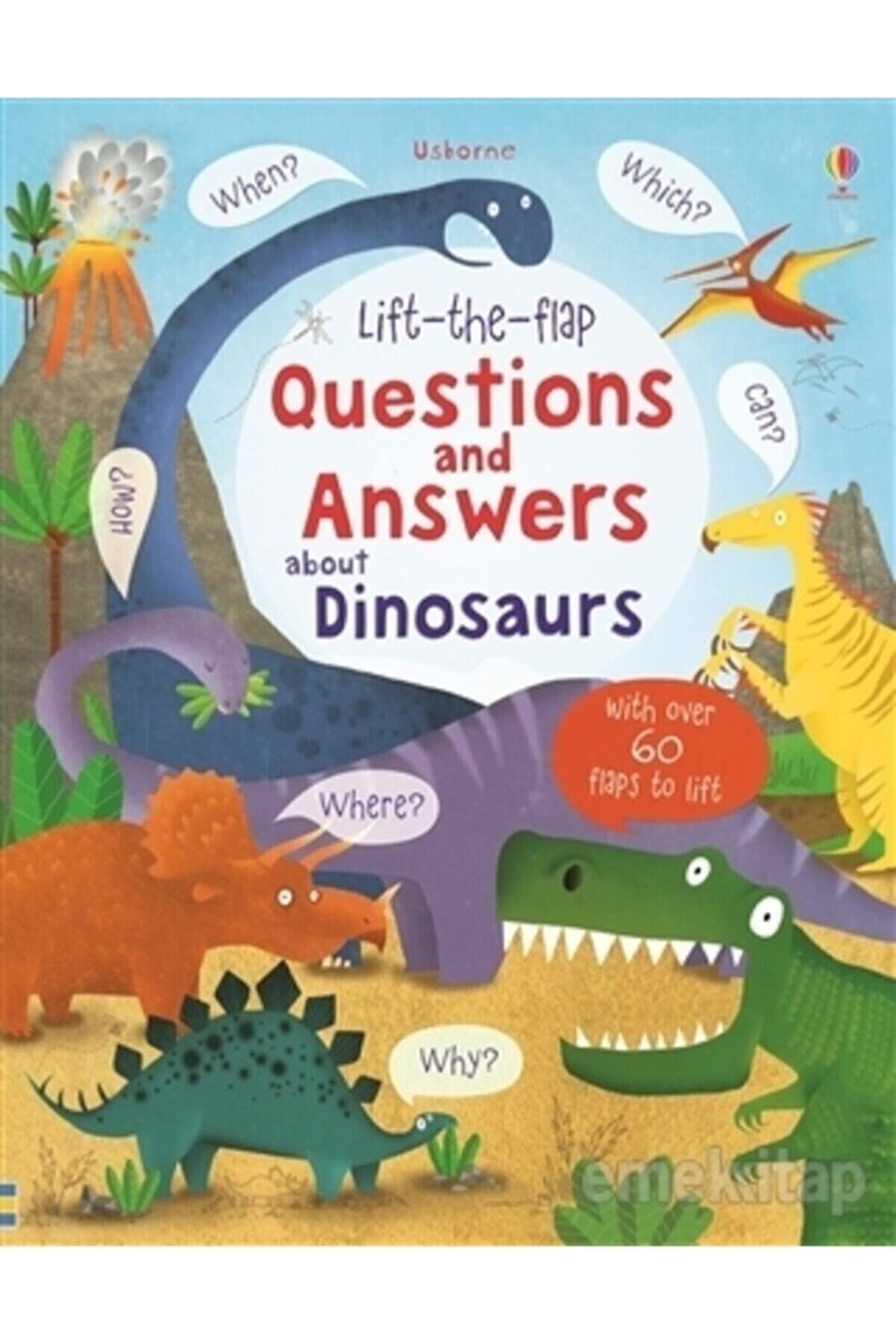 Usborne Lift-the-flap Questions And Answers About Dinosaurs