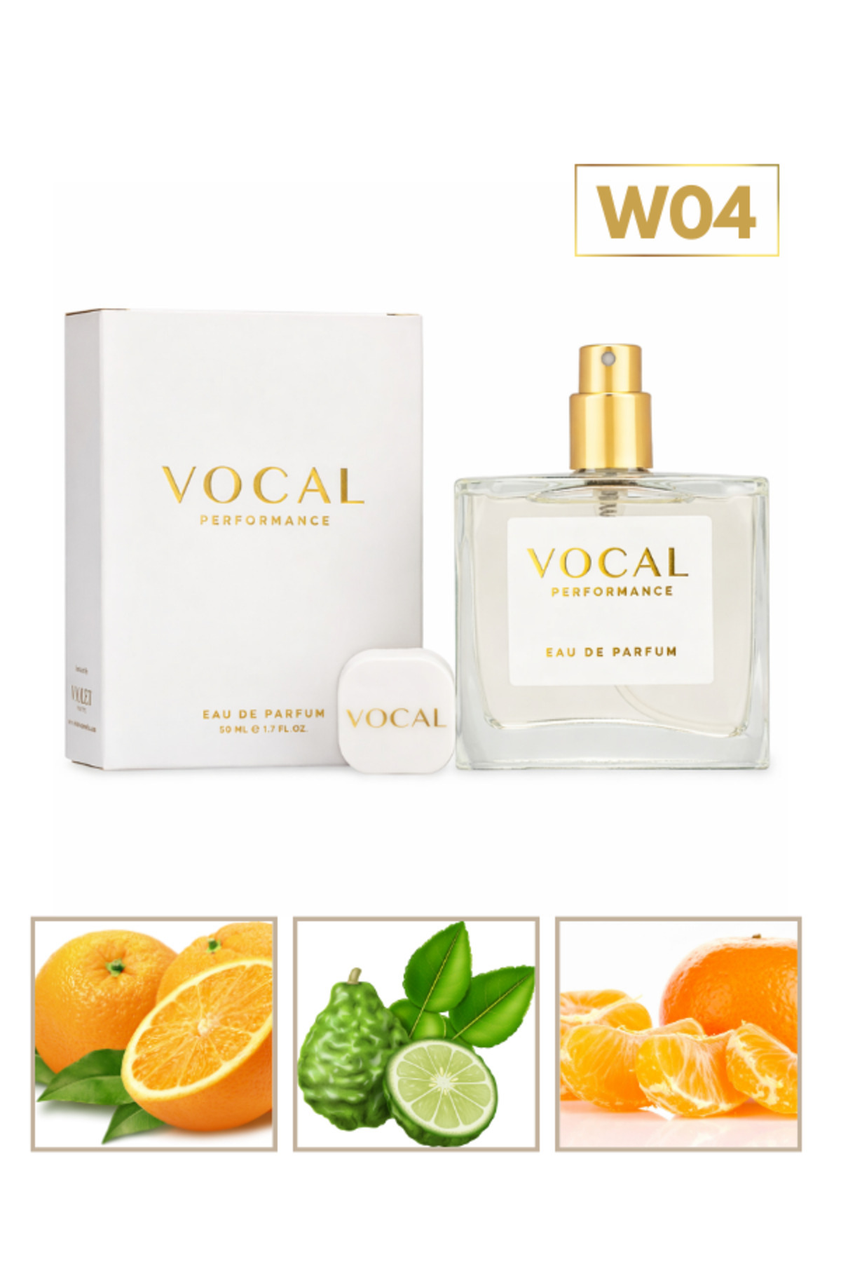 Vocal W04 Kadın Parfüm Edp 50 ml – Kalıcı ve Zarif Koku