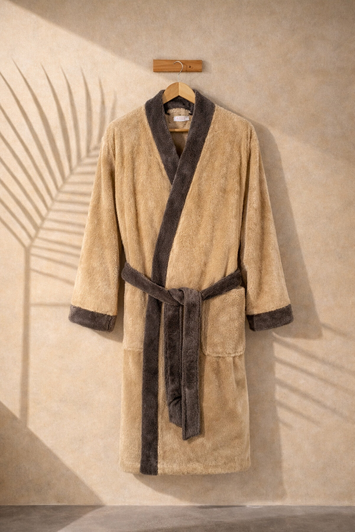 Ellia Soft Erkek Kış Wellsoft Peluş Sabahlık - ısıtmalı rahatlık