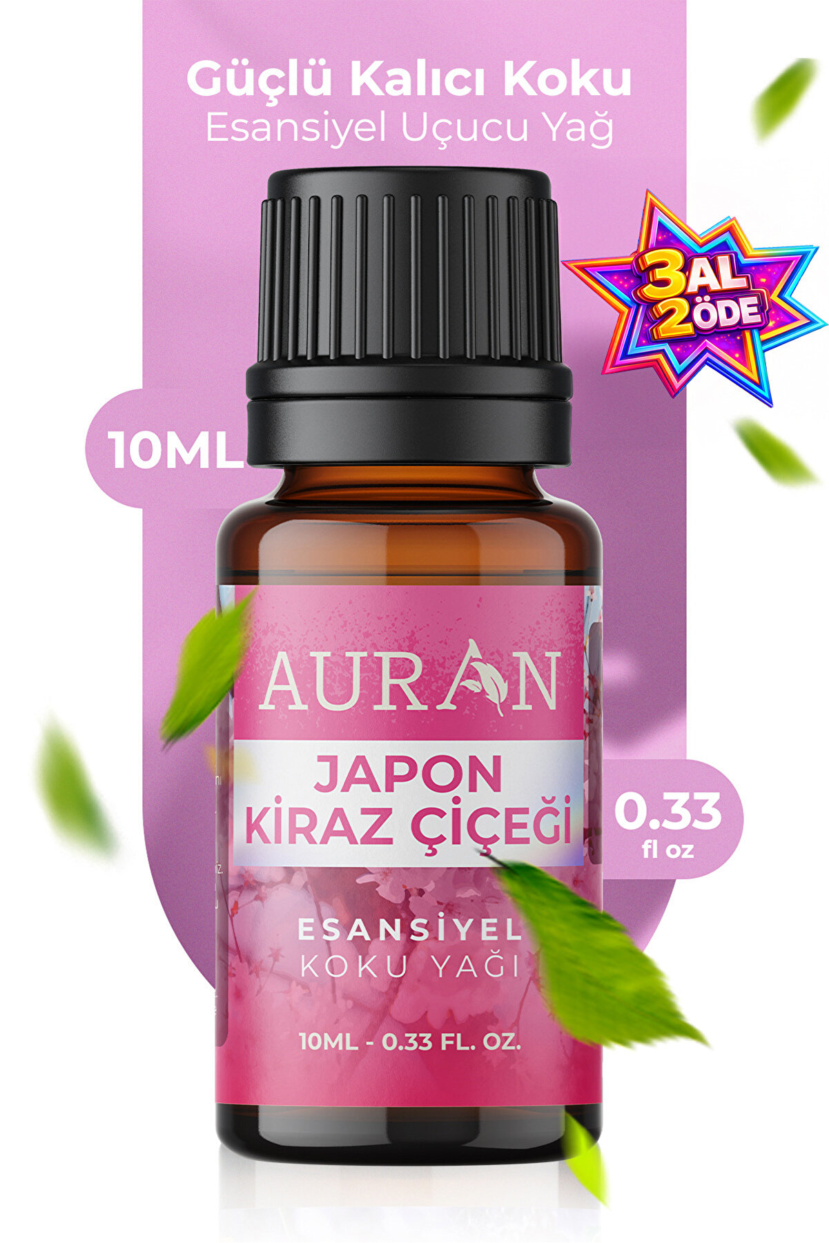 AURAN Japon Kirazı Esansiyel Yağı 10ml - Doğal Aromaterapi