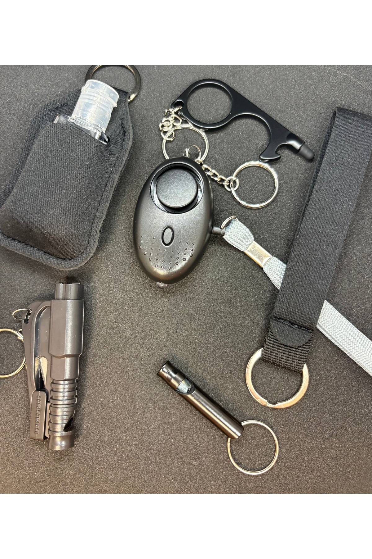 Arpy Design Shadow Ops Kişisel Güvenlik Seti | Alarm, Kesici, Fener