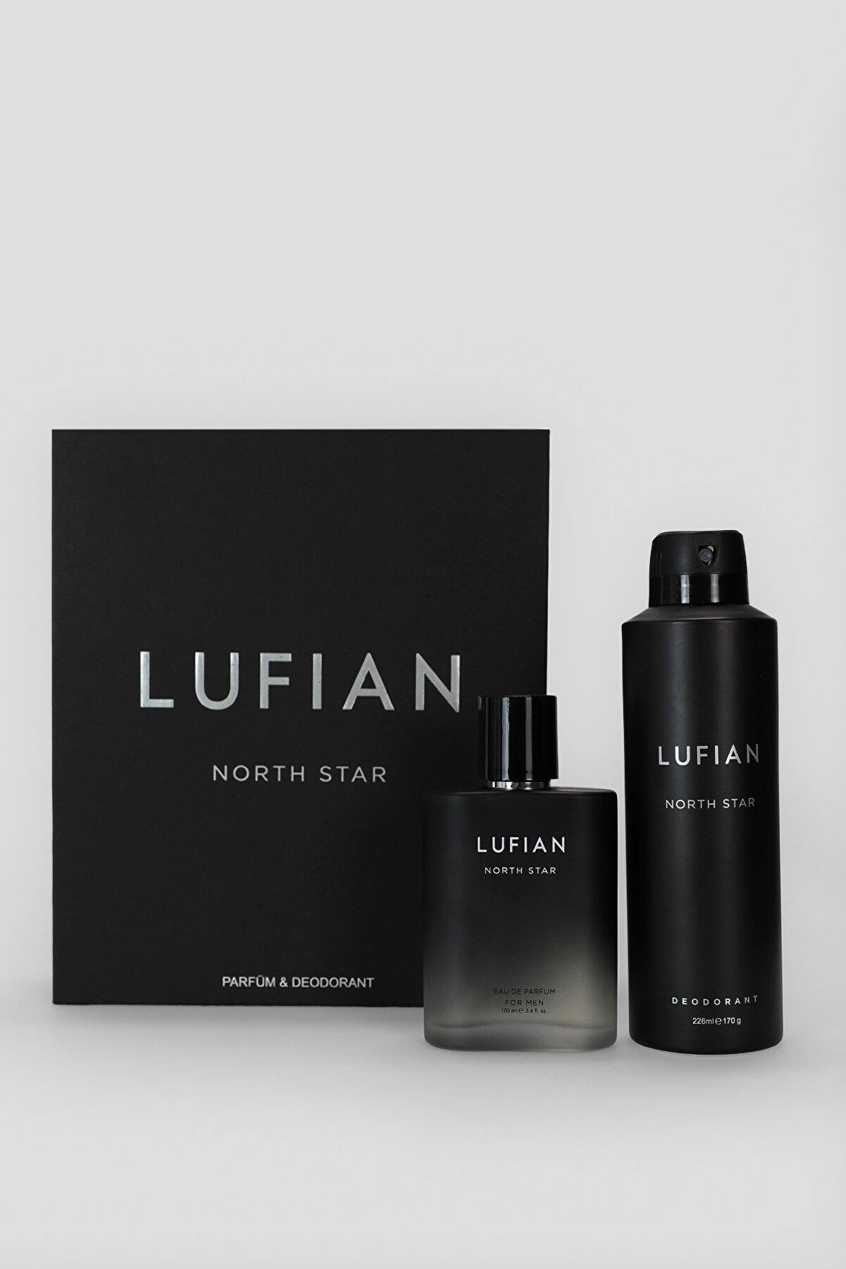 Lufian North Star 2'li Erkek Parfüm Seti - Kalıcı ve Ferah Kokular