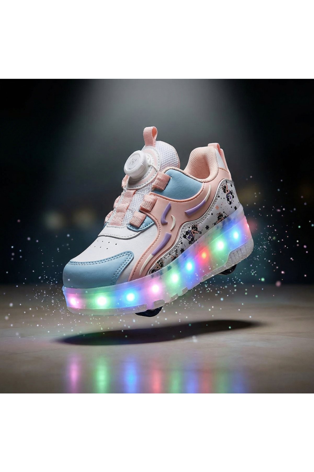 ROCKY Patenli Işıkli Spor Ayakkabisi & Tekerlekli Sneakers