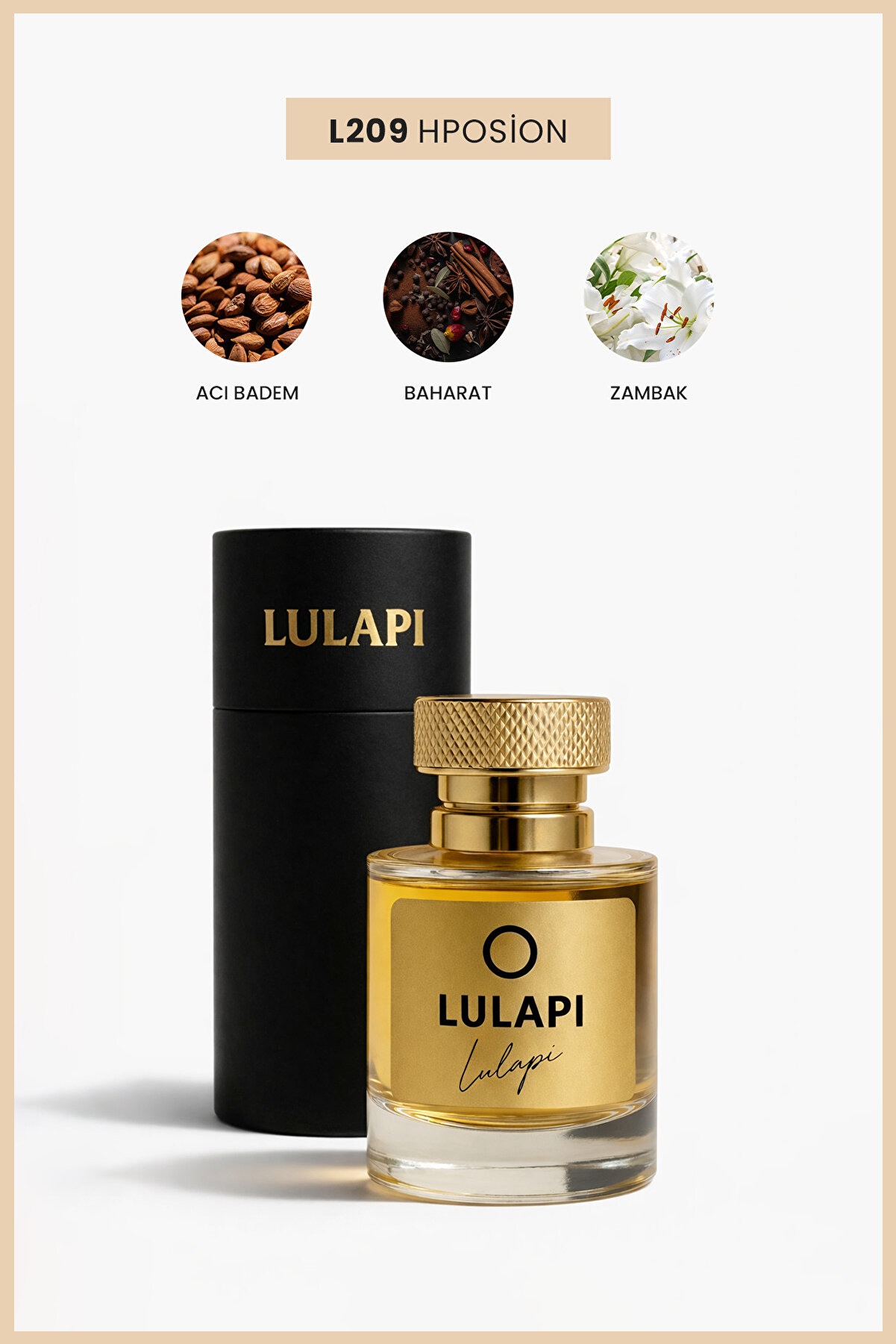 LULAPİ PERFUME ATELİER L209 HPoison Kadın Parfüm 50 ML Kalıcı Vanilya Kokusu