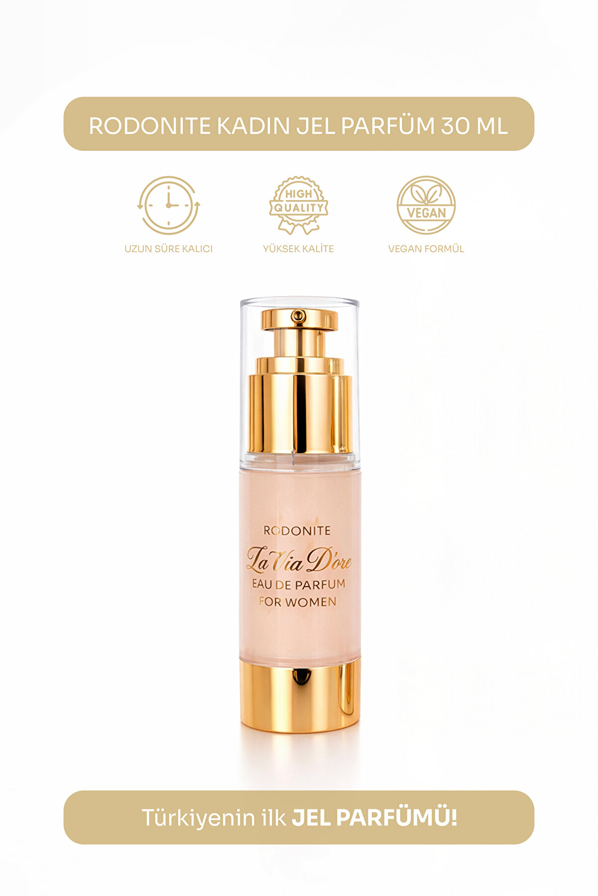 La Via Dore Rodonite Unisex Jel Parfüm 30 ml - Kalıcı ve Nemlendirici EDP