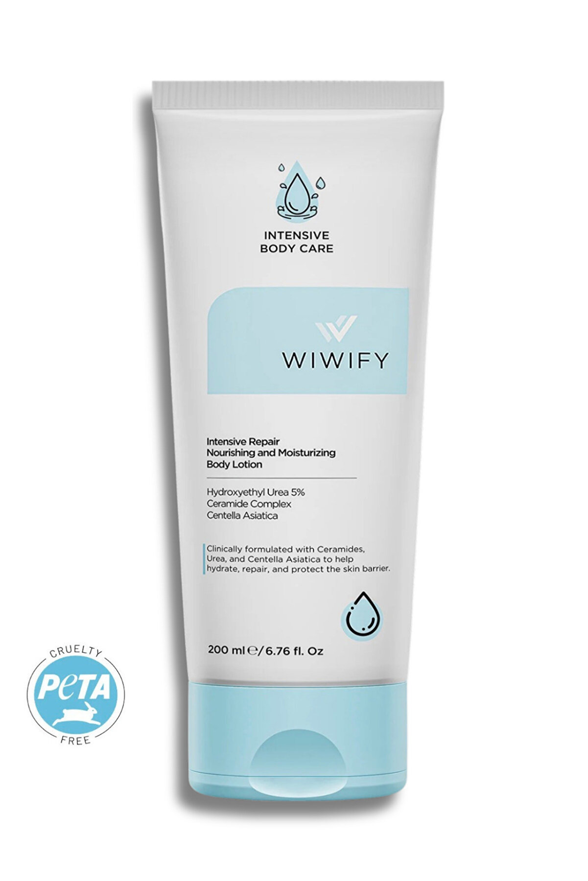 WIWIFY Yoğun Nemlendirici Vücut Kremi %5 Urea + Ceramide