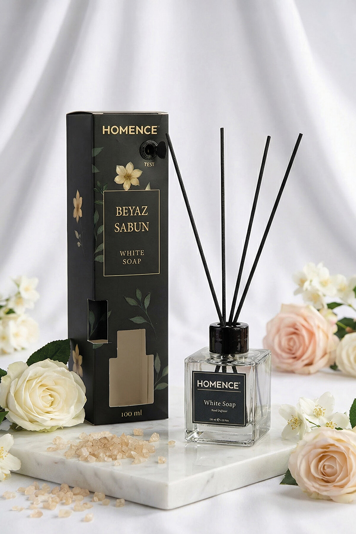 Homence Beyaz Sabun Oda Kokusu - 24 Saat Süren Doğal Kokulu Sabun