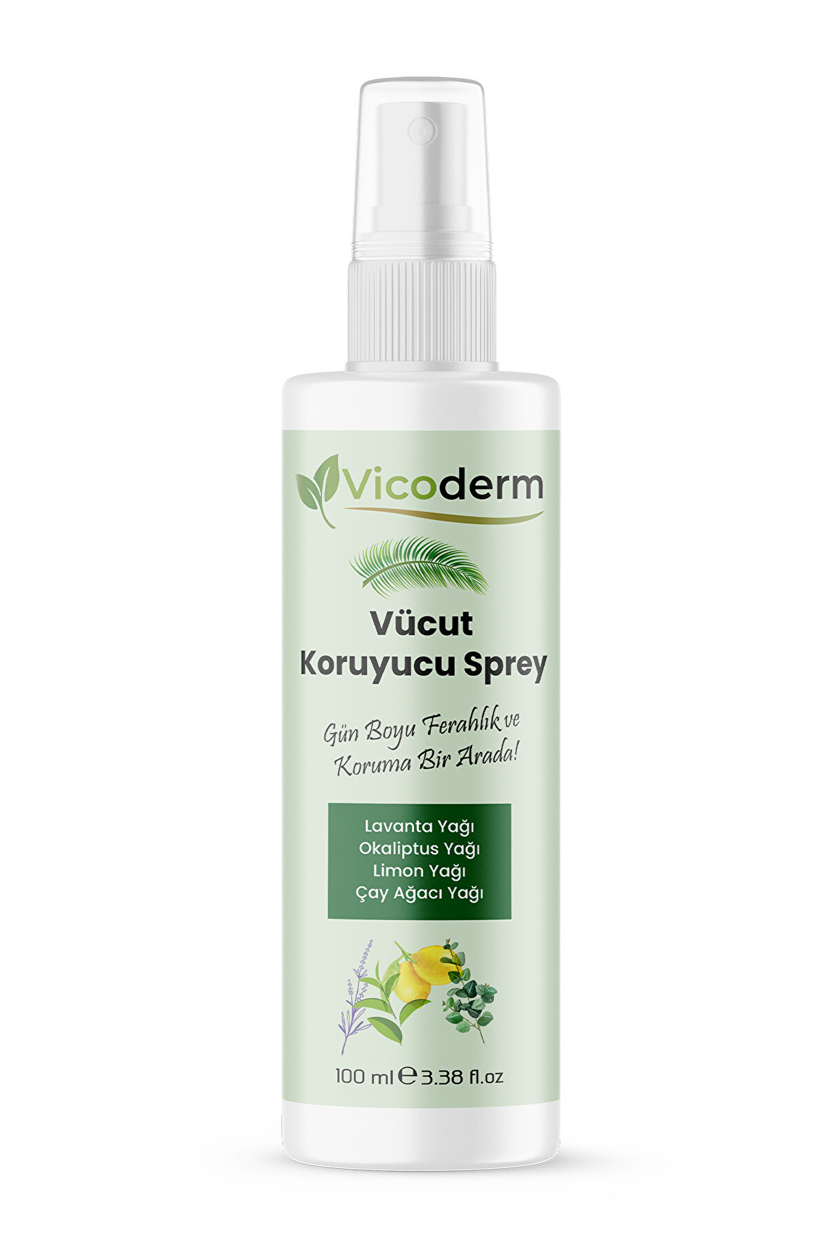 Vicoderm Vucut Koruyucu Sprey 100ML - Sivrisinek ve Kene Kovucu Bitkisel