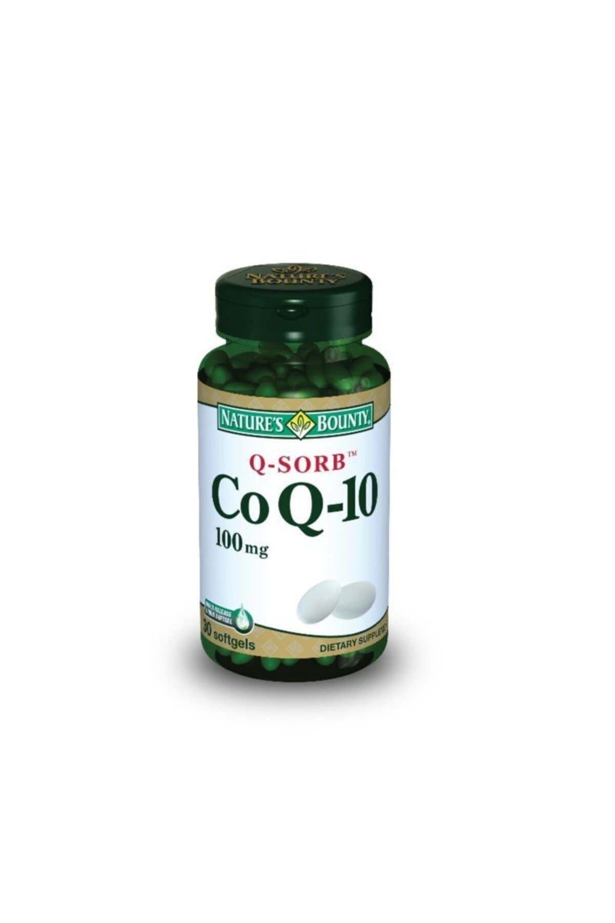 Natures Bounty Q-sorb Coq-10 Koenzim Q-10 Içeren Takviye Edici Gıda 100 Mg 30 Jelatin Kapsül