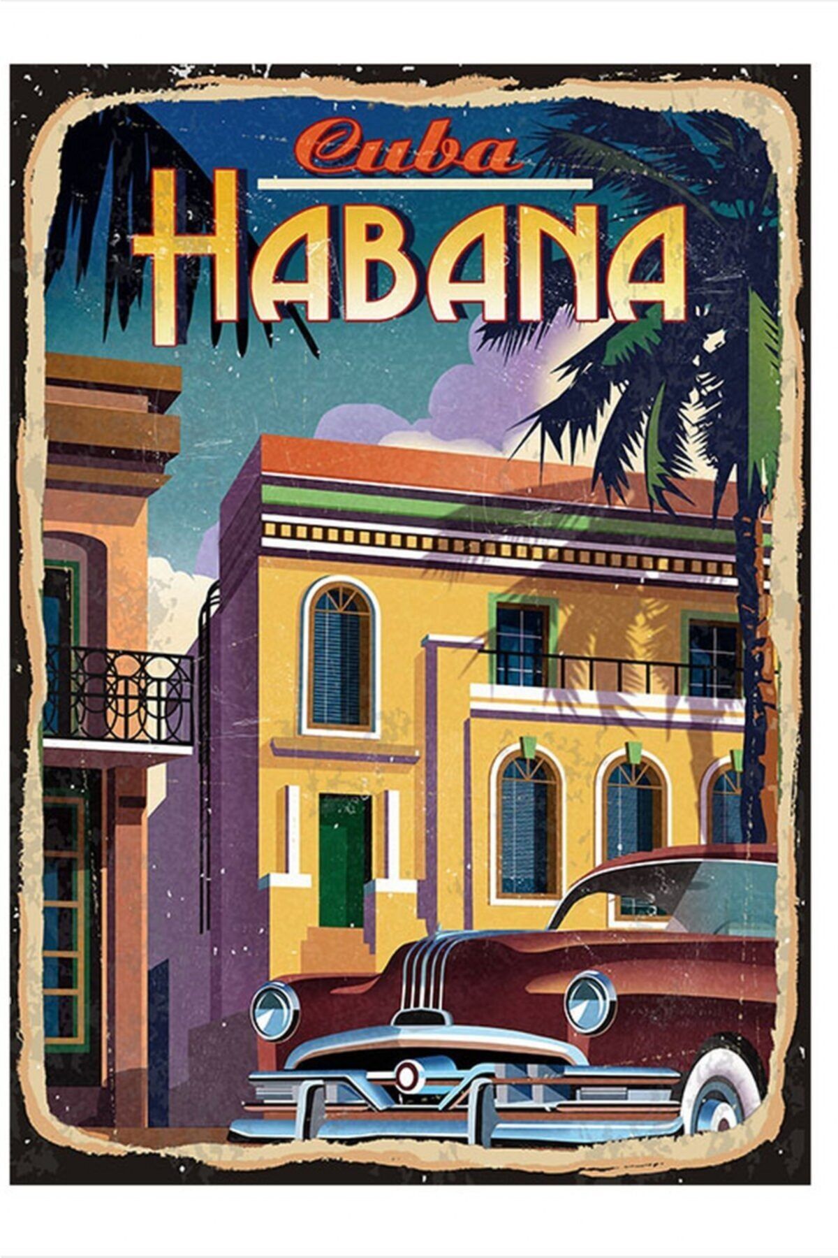 Tablomega Küba Havana Modern Mdf Tablo