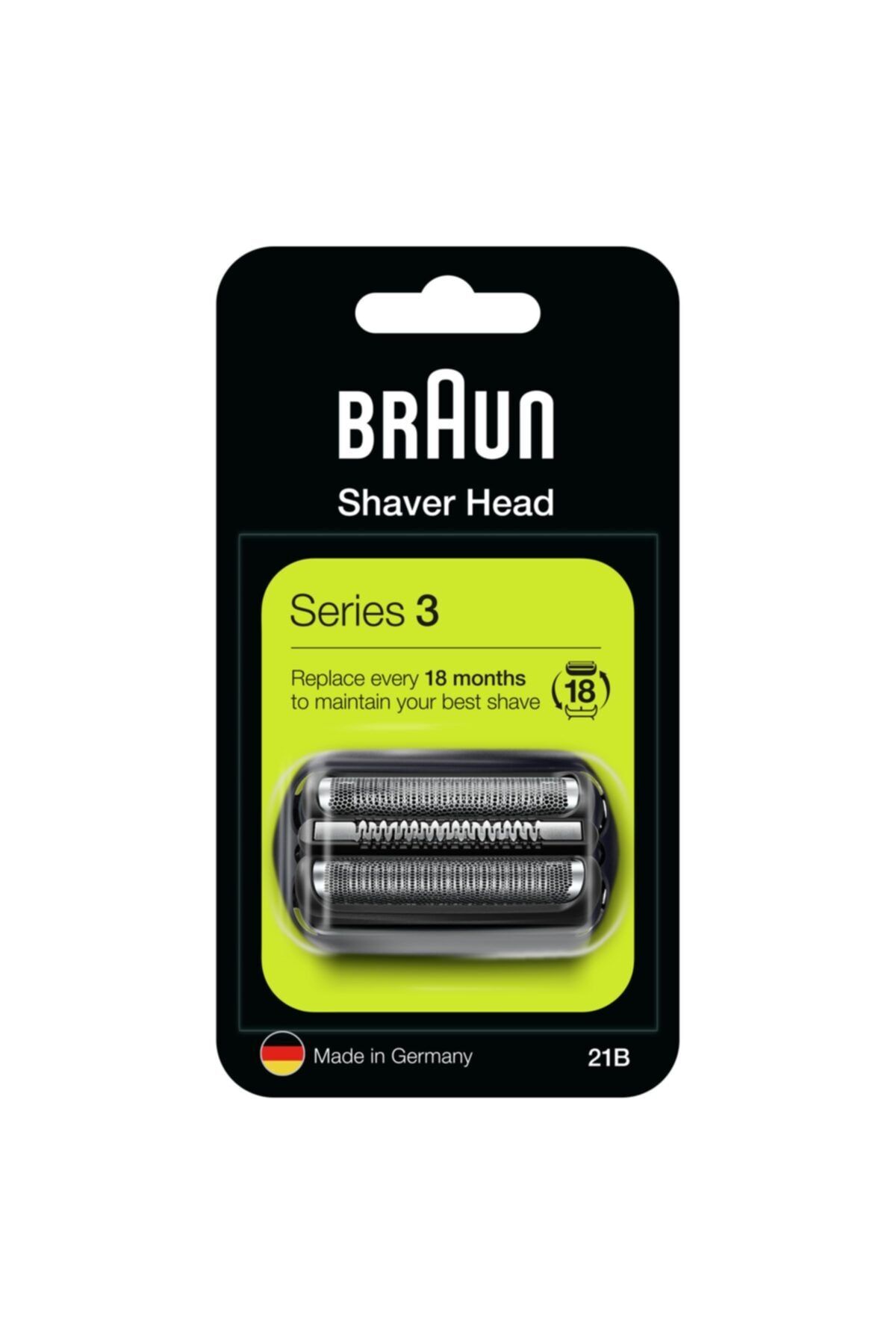 Braun Series 3 21b Tıraş Makinesi Yedek Başlığı - Siyah