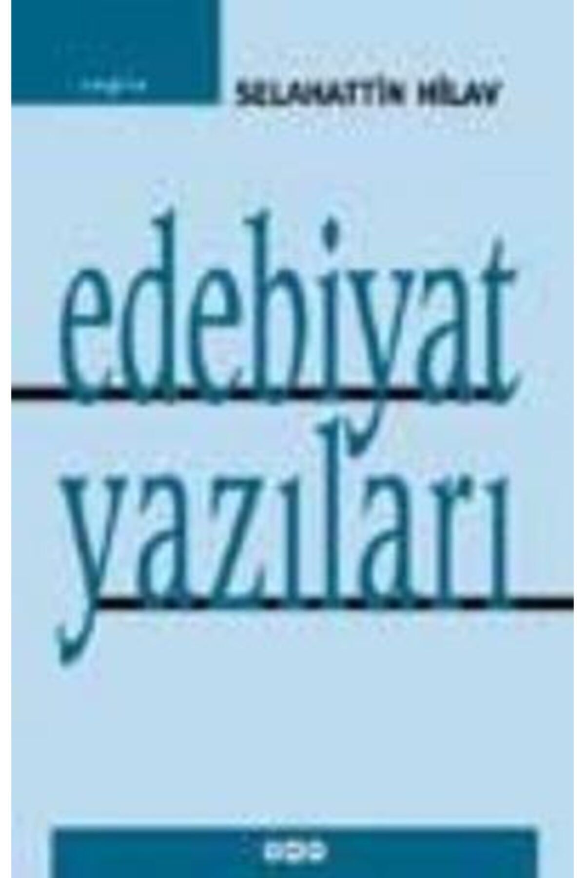 Yapı Kredi Yayınları Edebiyat Yazıları