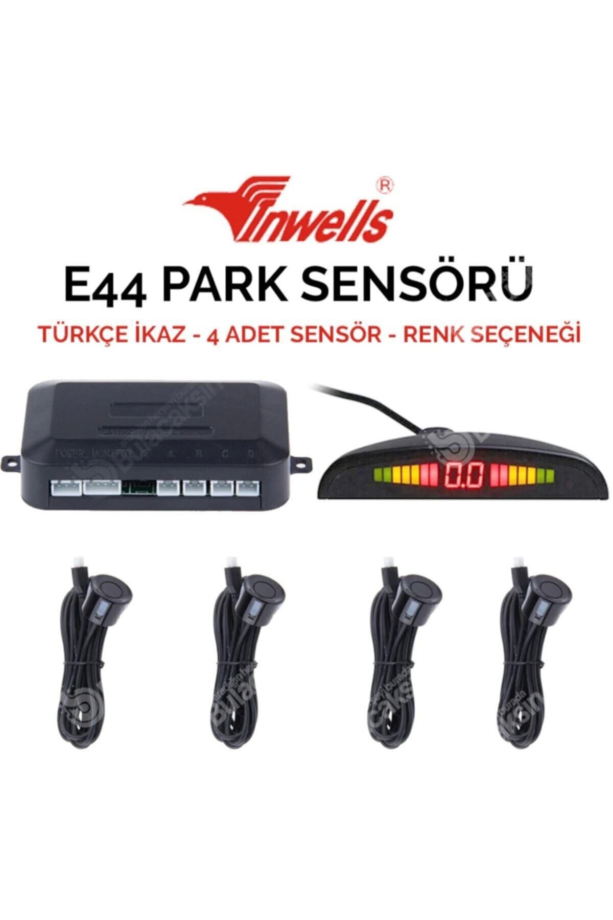 Genel Markalar Park Sensoru E44 4 Sensorlu Grı Turkce Konusan