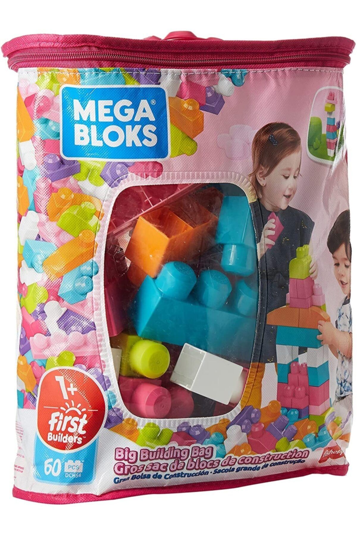 Mega Bloks 60’lı Blok Torbaları - Pembe